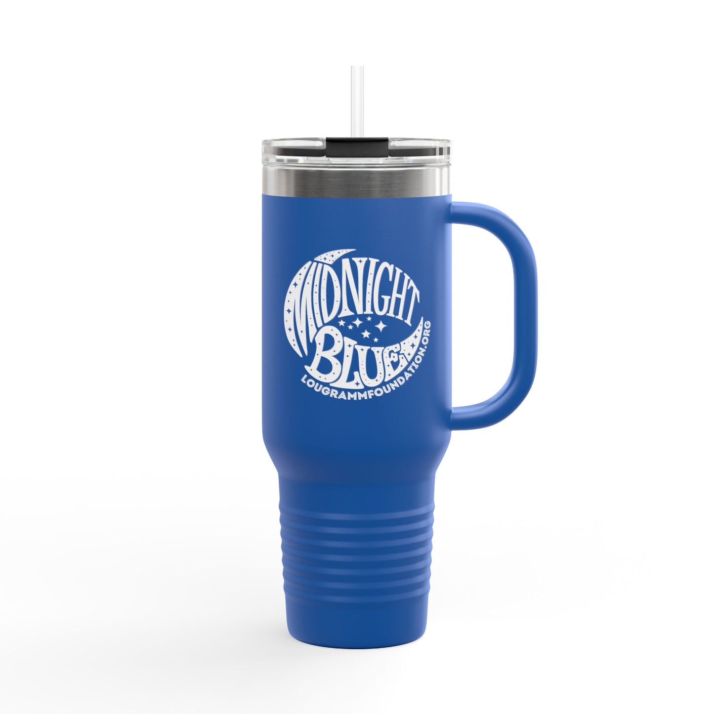 Midnight Blue Insulated Travel Mug 40oz | Perfect for On-the-Go Hydration