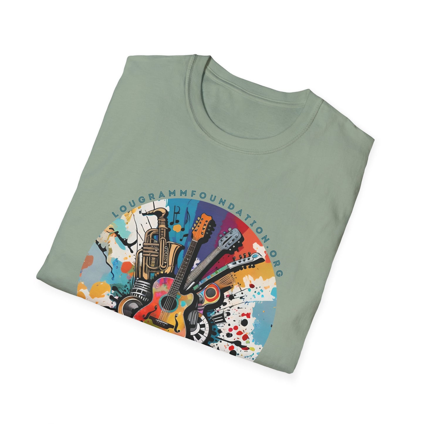 TURN THE MUSIC UP! Instrumental Softstyle T-Shirt