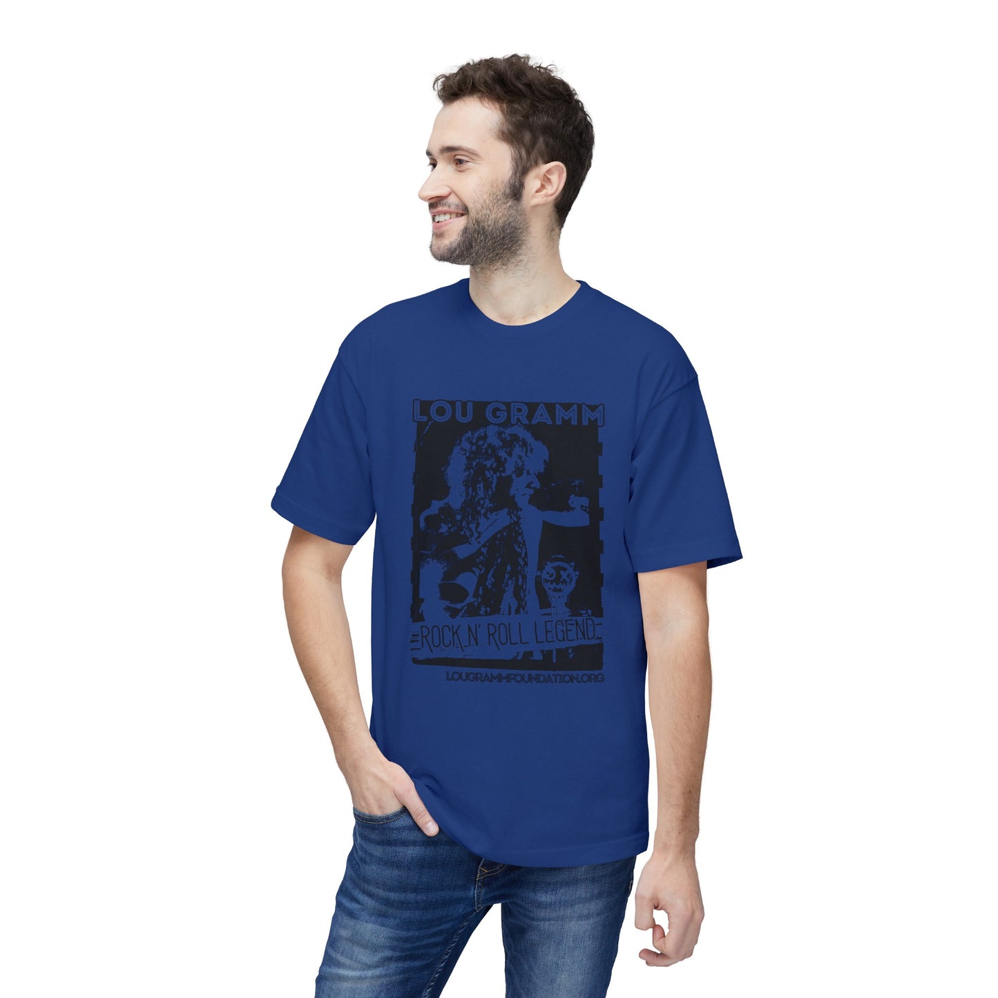 2024 Rock Legend Lou Gramm Unisex Midweight T-shirt, Made in US