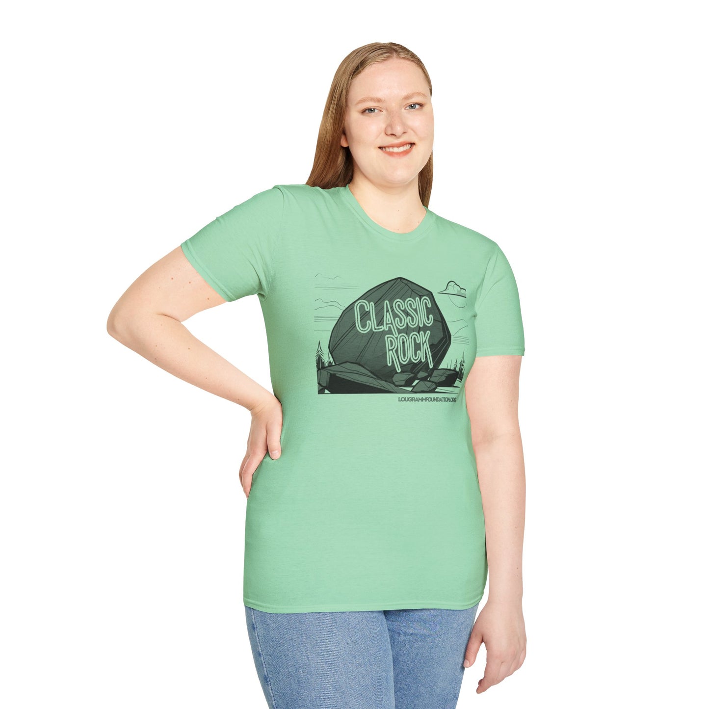 Classic Rock Unisex Softstyle T-Shirt