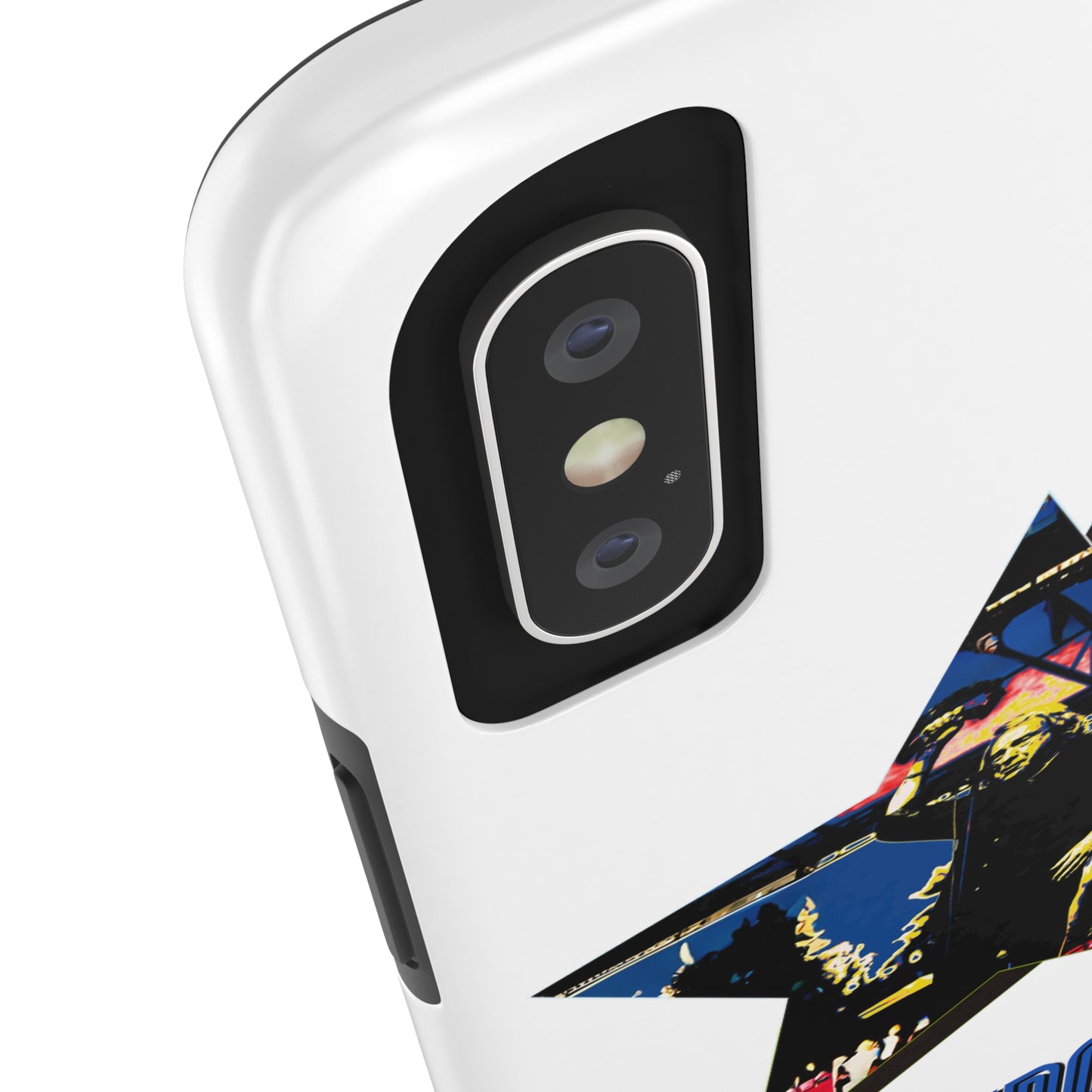 Lou Gramm 50 Years of Rock - Blue Star iPhone Case