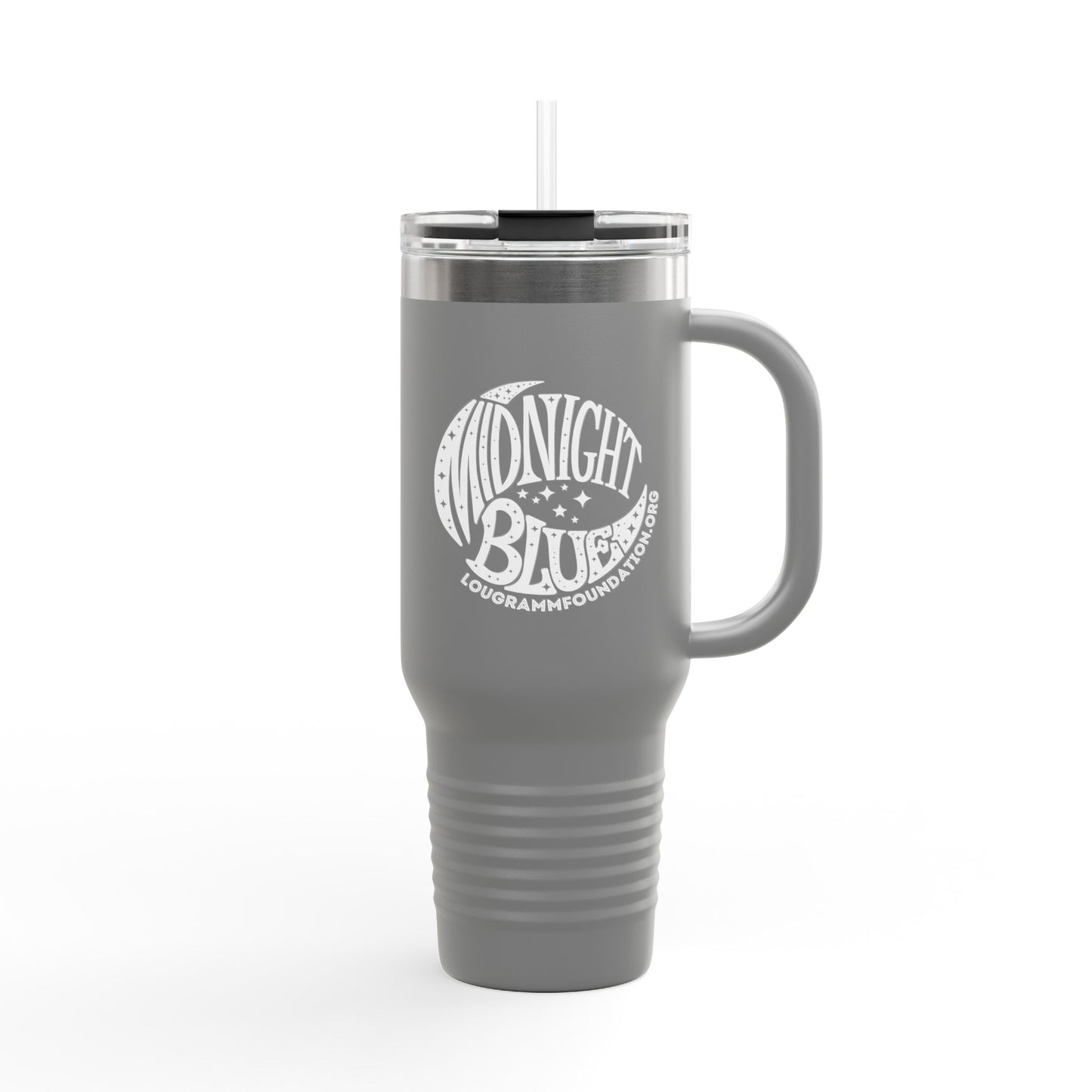 Midnight Blue Insulated Travel Mug 40oz | Perfect for On-the-Go Hydration