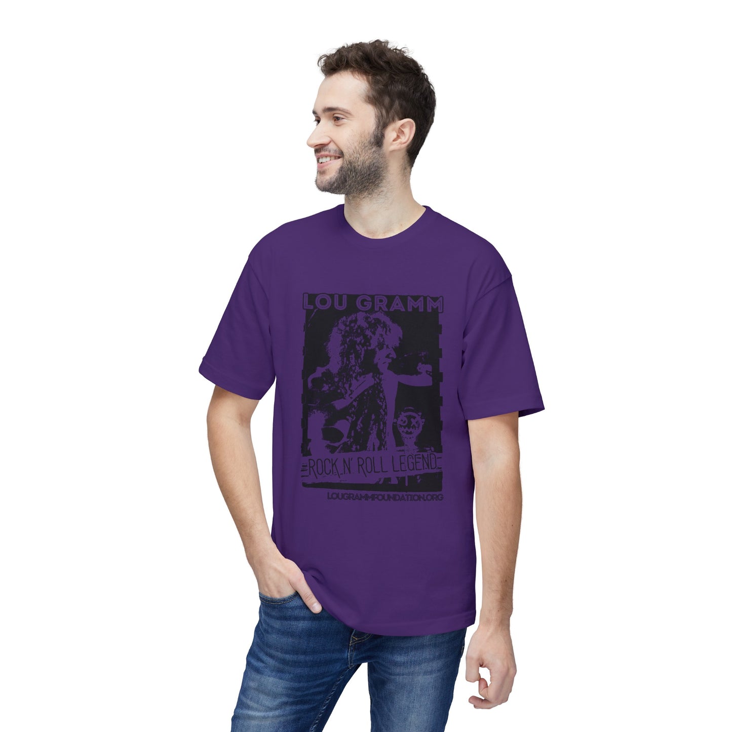 2024 Rock Legend Lou Gramm Unisex Midweight T-shirt, Made in US