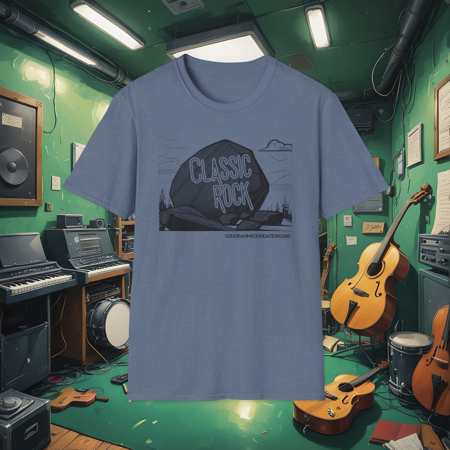 Classic Rock Unisex Softstyle T-Shirt