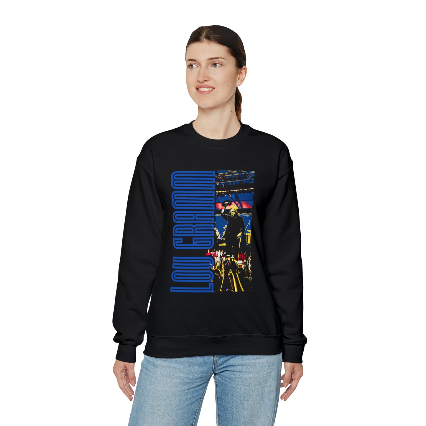 Lou Gramm 50 Years of Rock - Unisex Heavy Blend™ Crewneck Sweatshirt