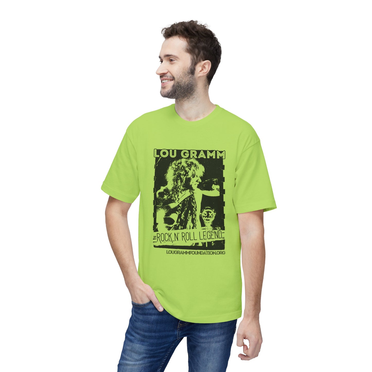 2024 Rock Legend Lou Gramm Unisex Midweight T-shirt, Made in US