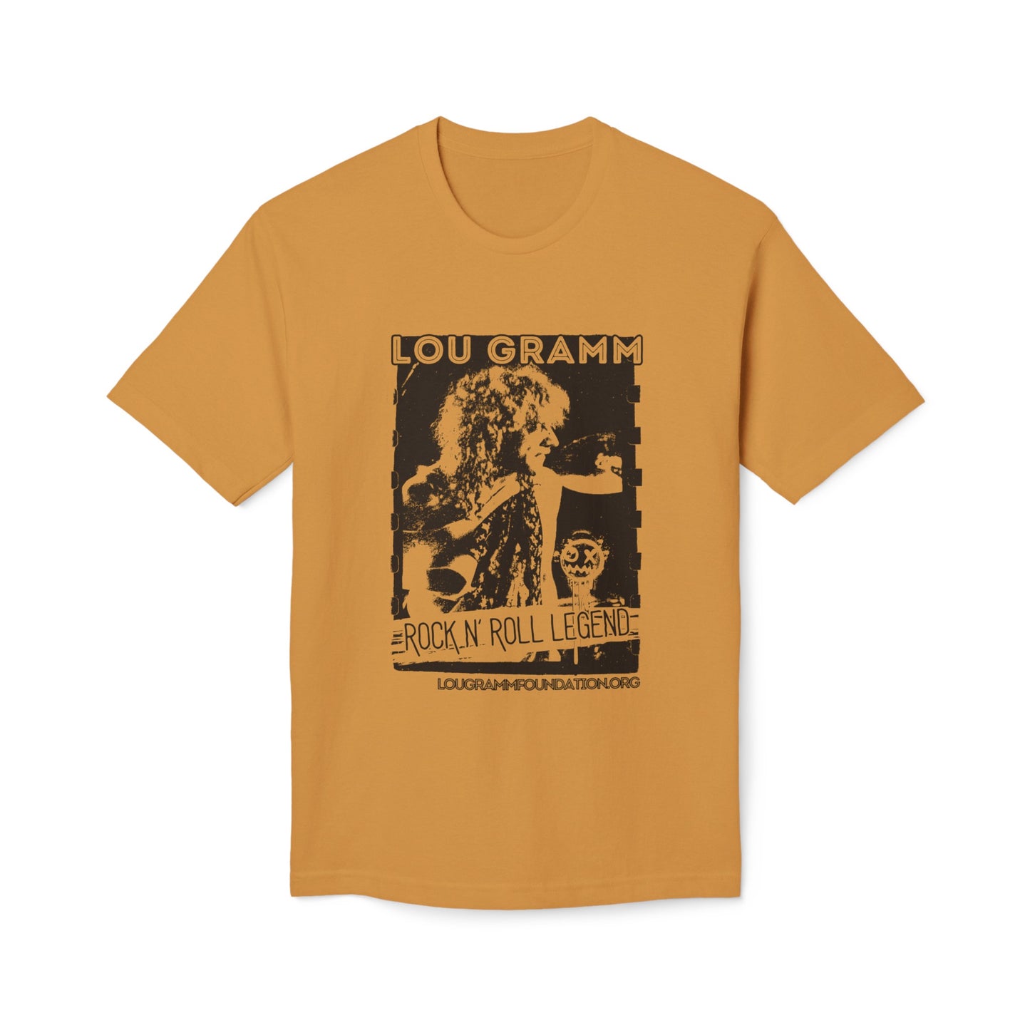 2024 Rock Legend Lou Gramm Unisex Midweight T-shirt, Made in US