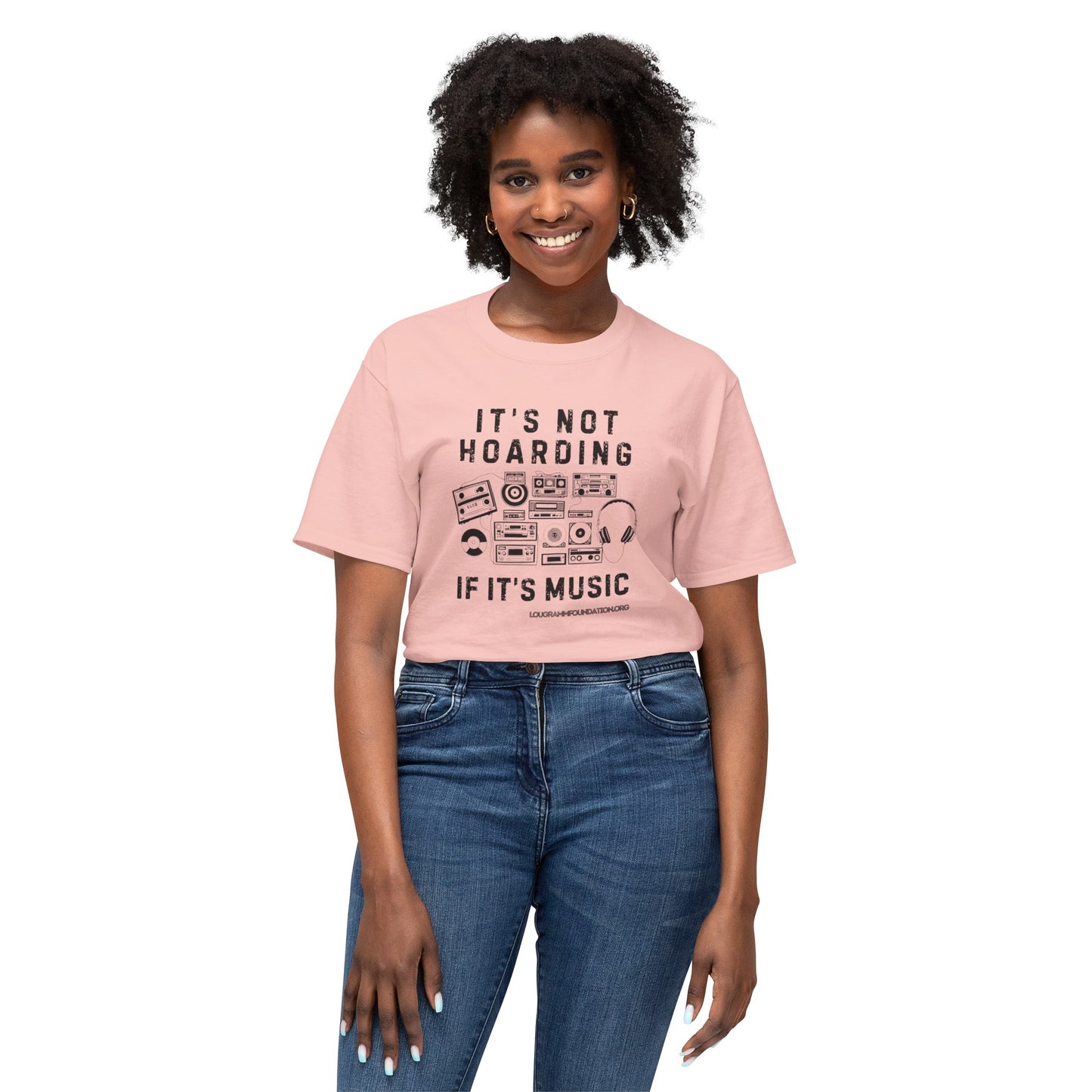 It's not Hoarding if it's Music Unisex HD Cotton™ T-shirt
