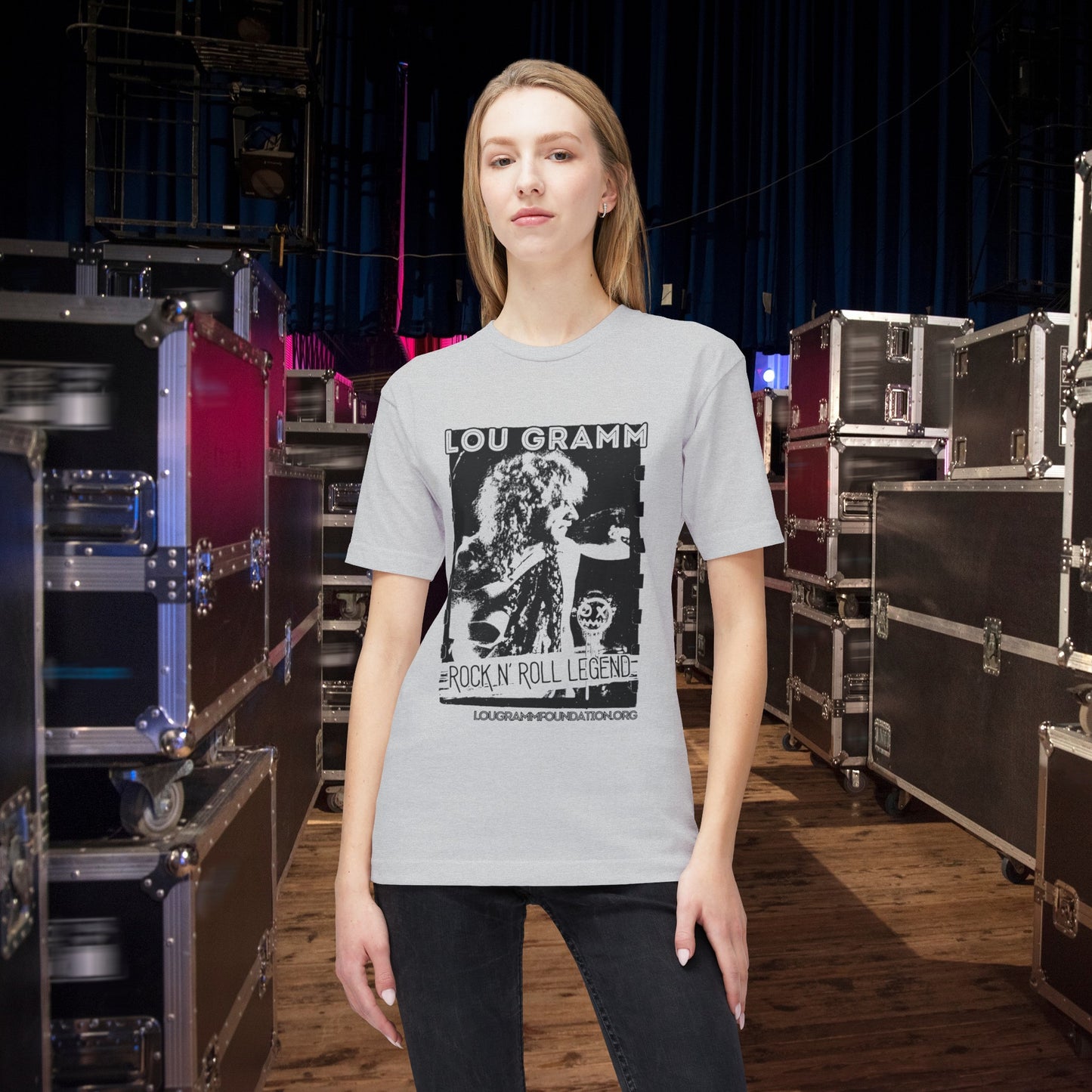2024 Rock Legend Lou Gramm Unisex Midweight T-shirt, Made in US