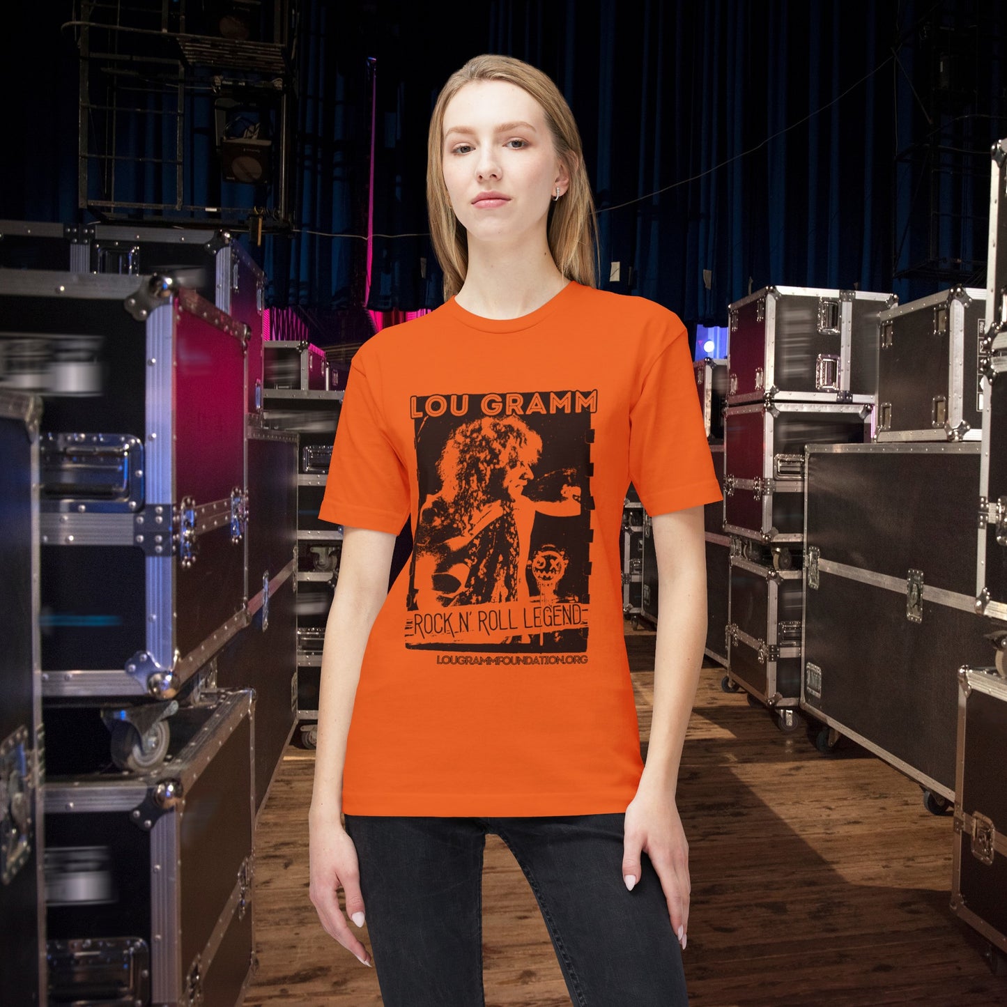 2024 Rock Legend Lou Gramm Unisex Midweight T-shirt, Made in US