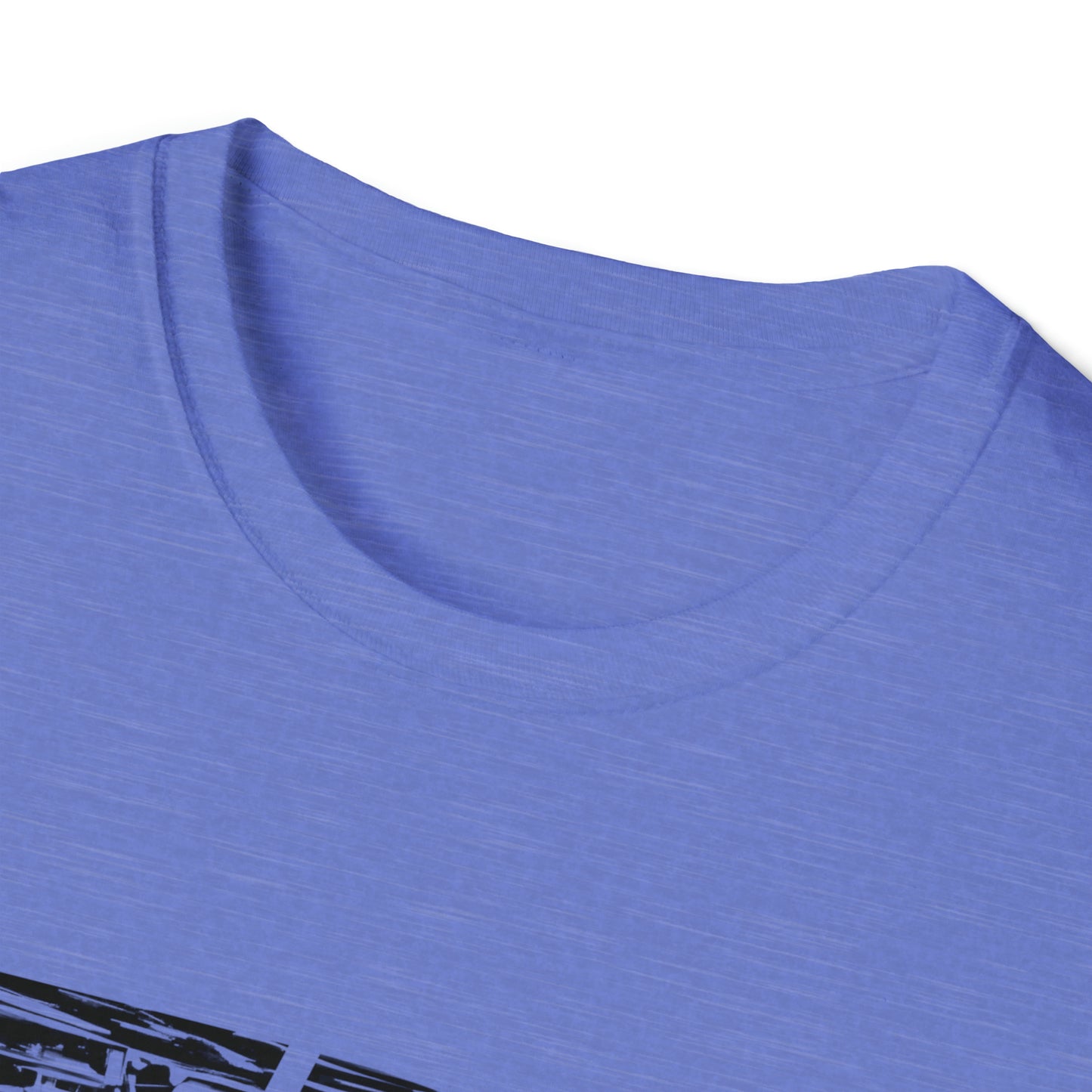 Lou’s Garage Black logo - Unisex Softstyle T-Shirt