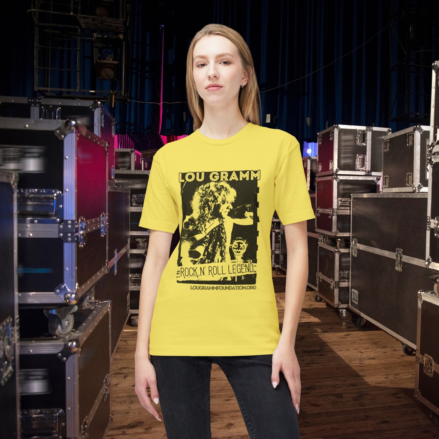 2024 Rock Legend Lou Gramm Unisex Midweight T-shirt, Made in US