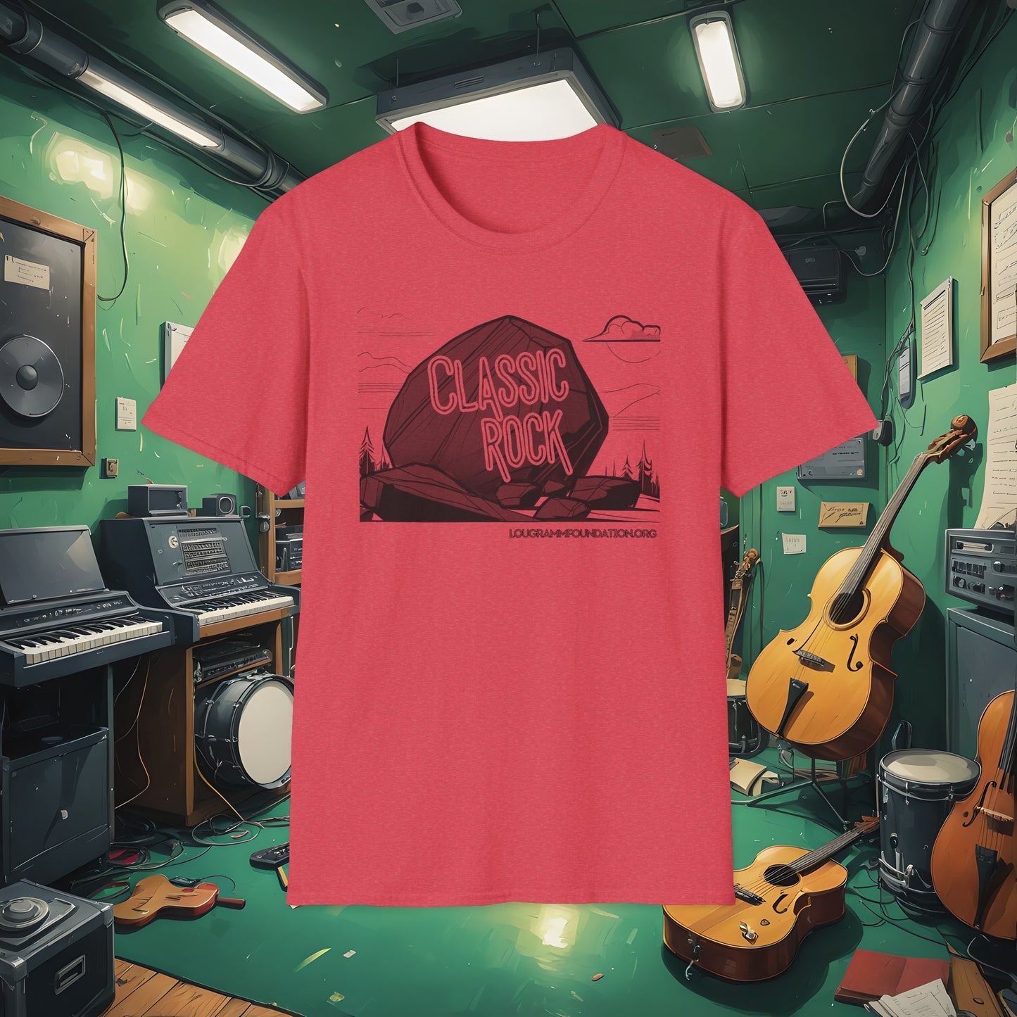Classic Rock Unisex Softstyle T-Shirt
