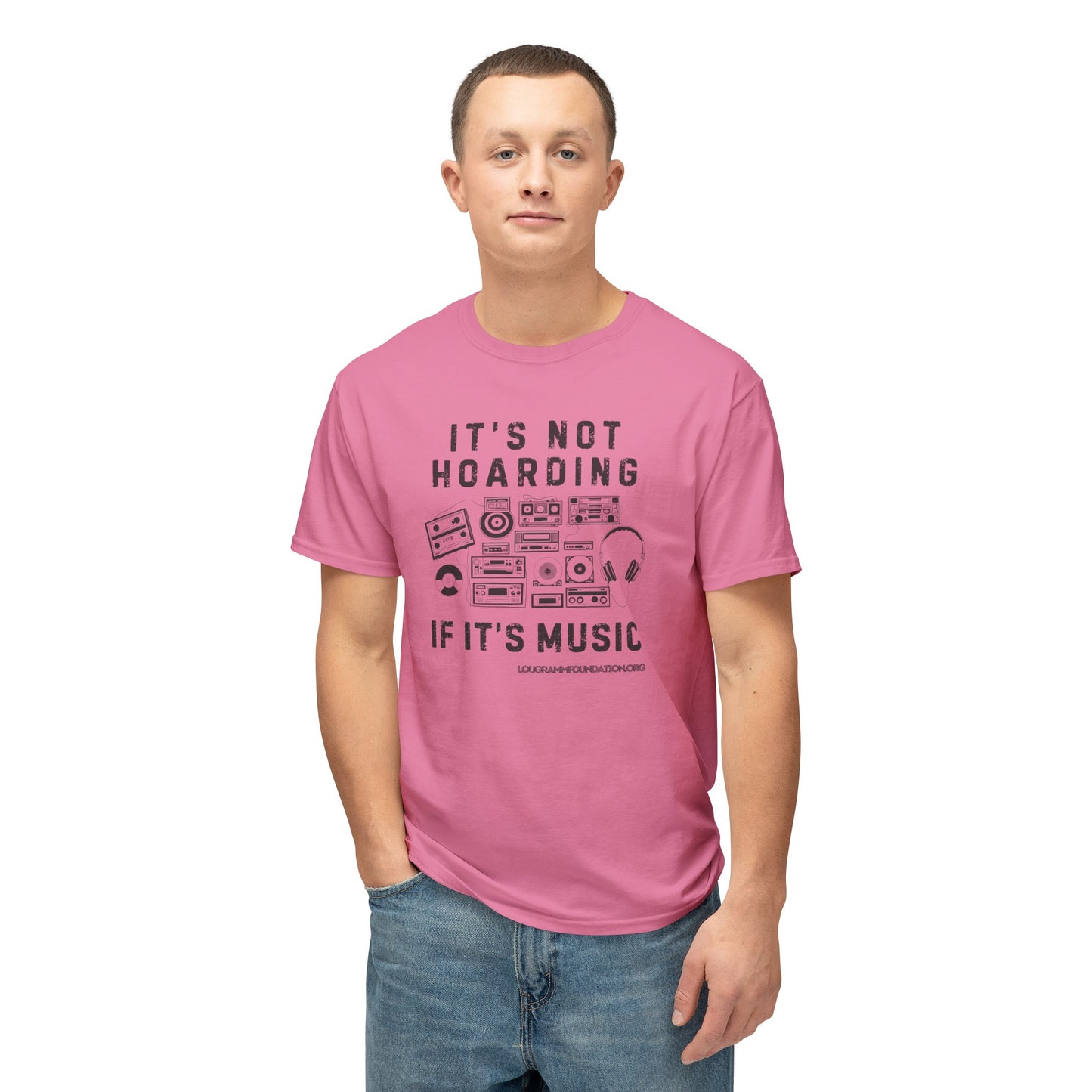It's not Hoarding if it's Music Unisex HD Cotton™ T-shirt
