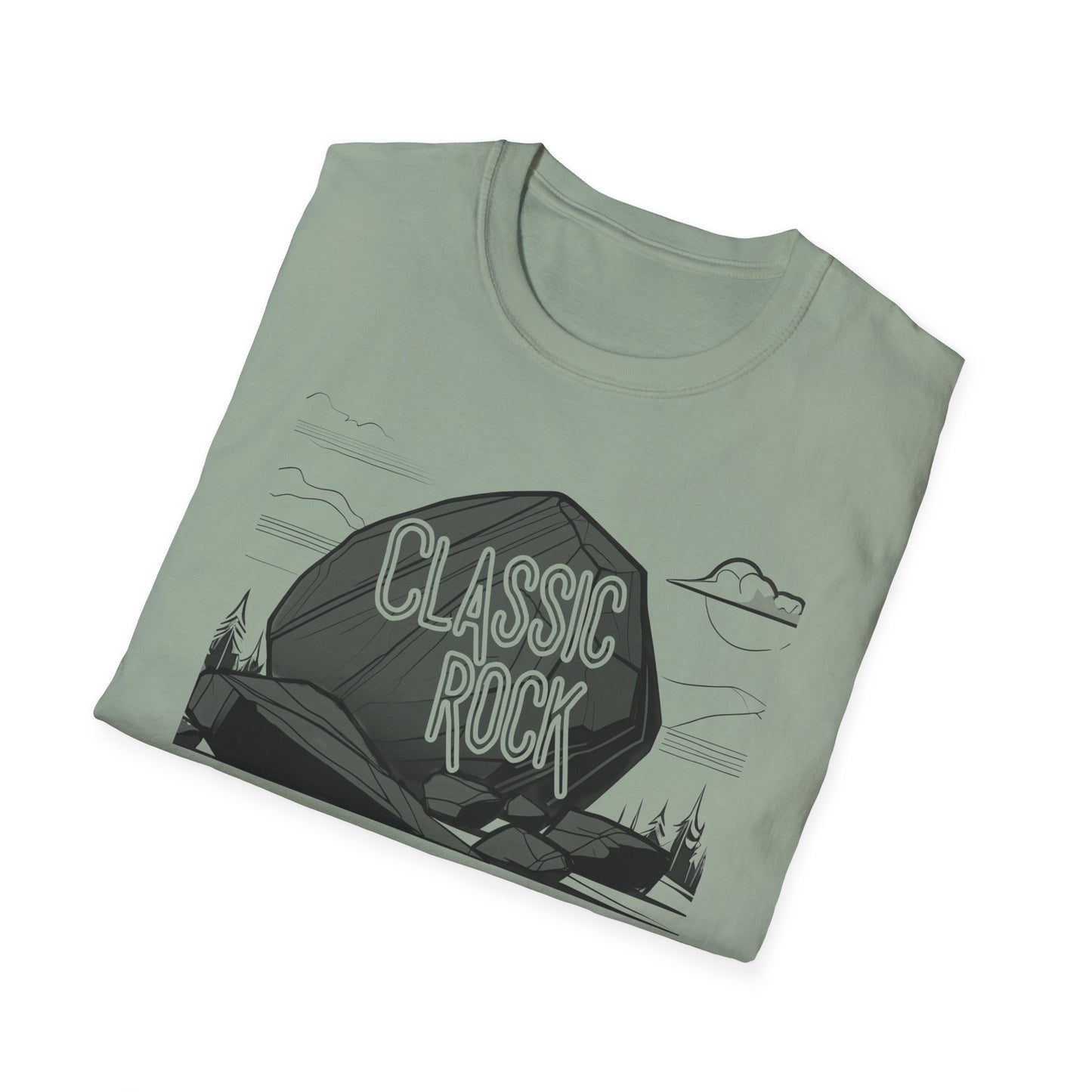 Classic Rock Unisex Softstyle T-Shirt
