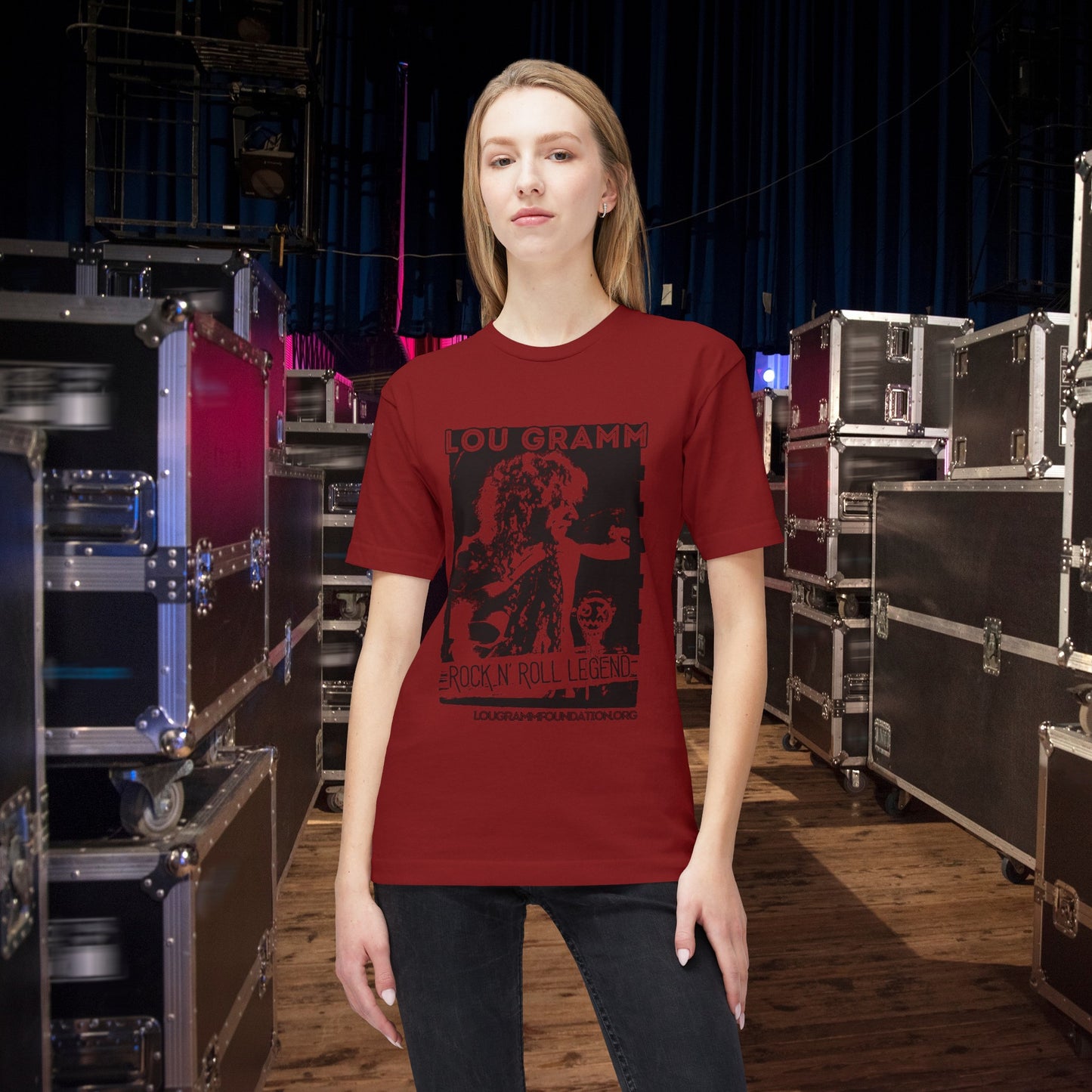 2024 Rock Legend Lou Gramm Unisex Midweight T-shirt, Made in US