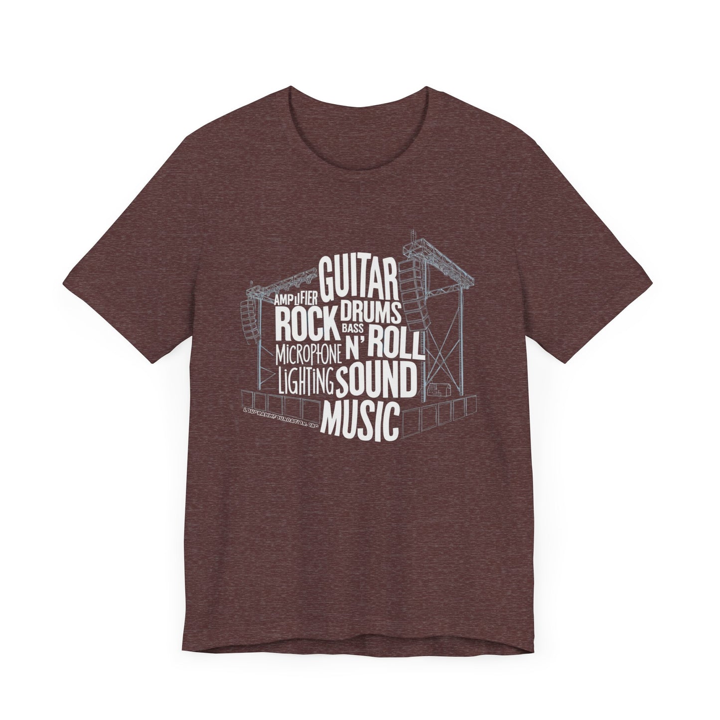 Rock n Roll Stage Jersey Short Sleeve Tee