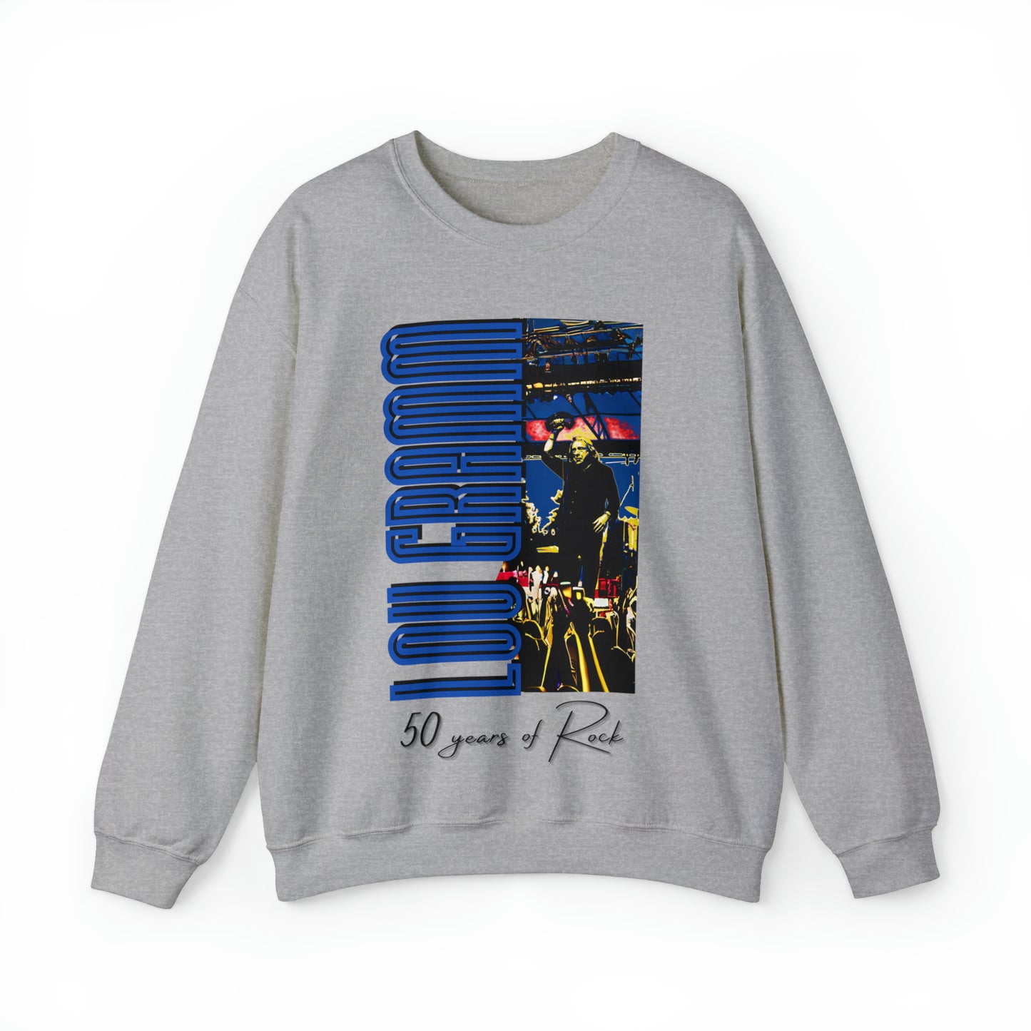 Lou Gramm 50 Years of Rock - Unisex Heavy Blend™ Crewneck Sweatshirt