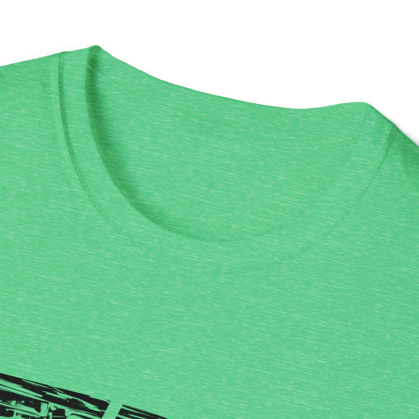 Lou’s Garage Black logo - Unisex Softstyle T-Shirt