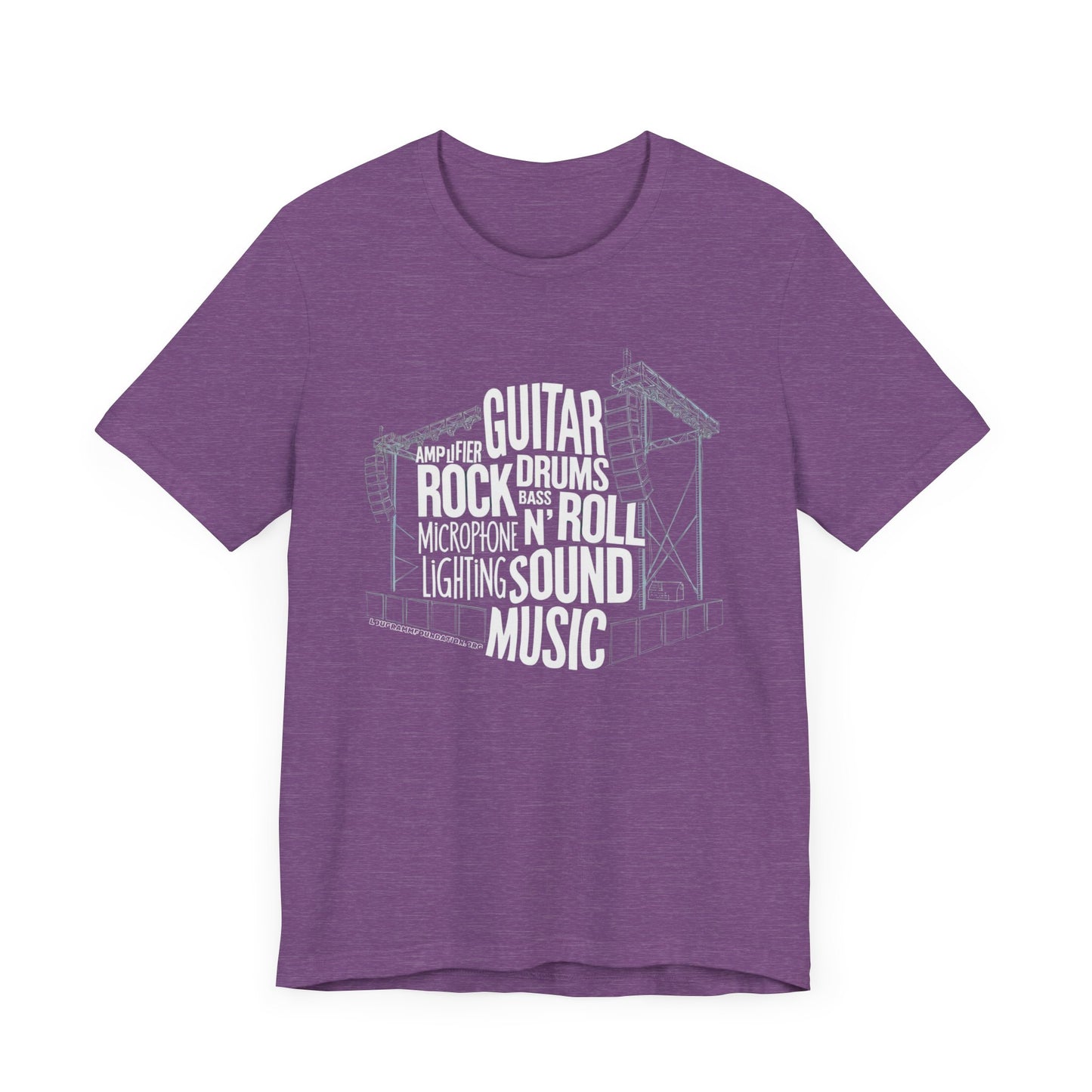 Rock n Roll Stage Jersey Short Sleeve Tee