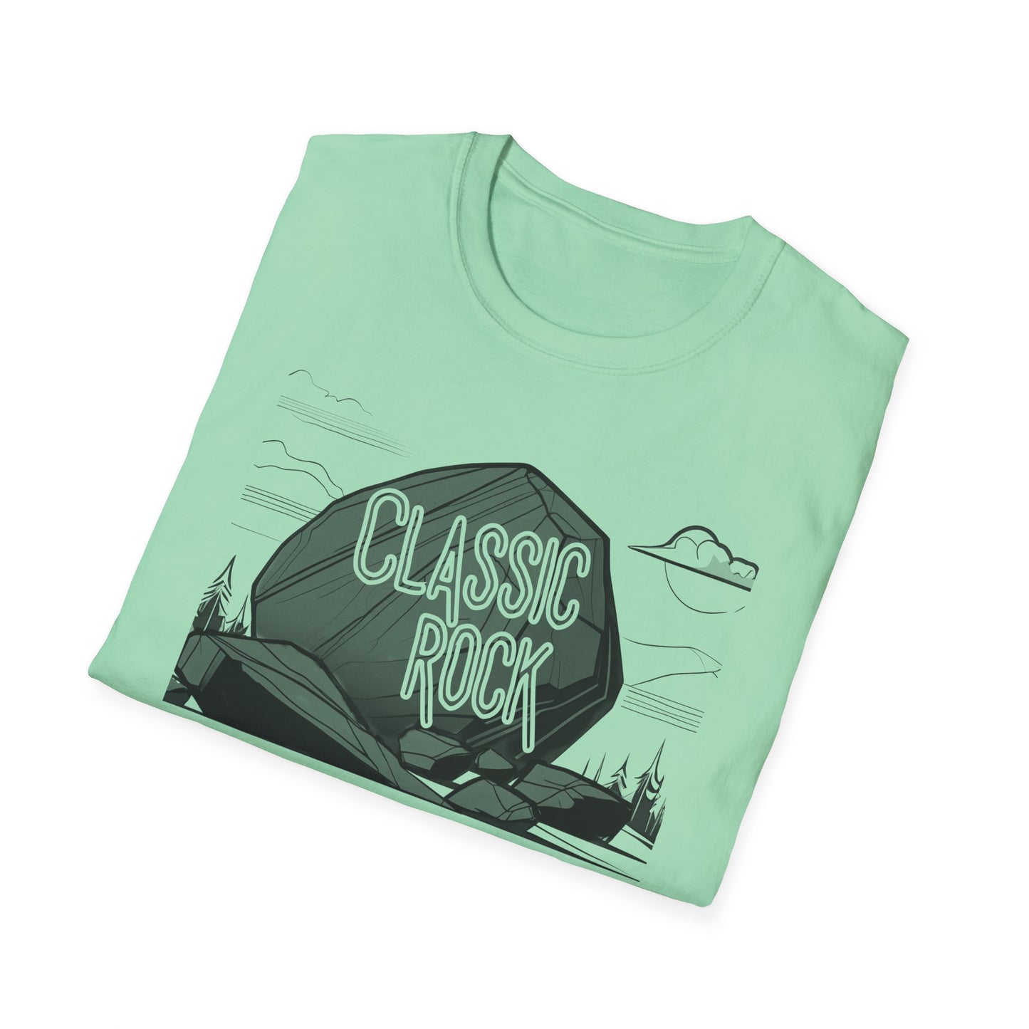 Classic Rock Unisex Softstyle T-Shirt
