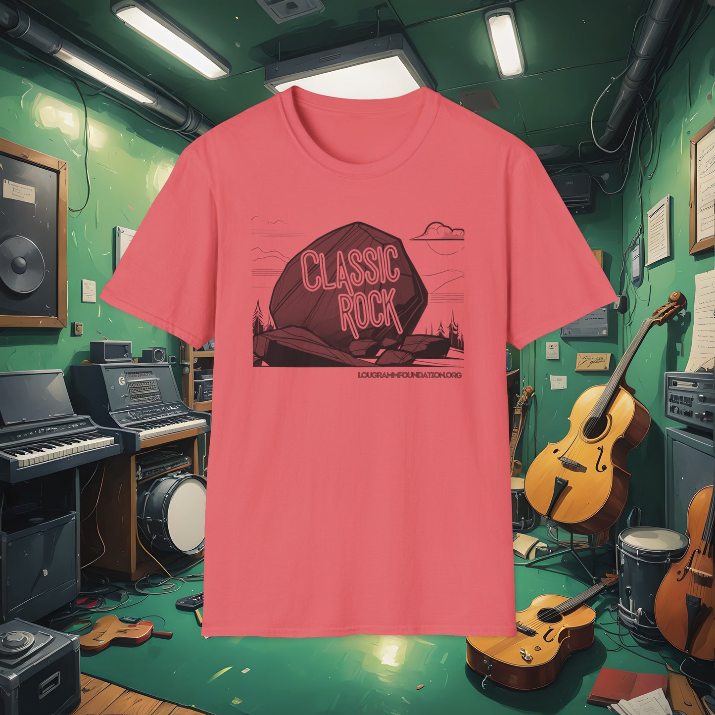 Classic Rock Unisex Softstyle T-Shirt