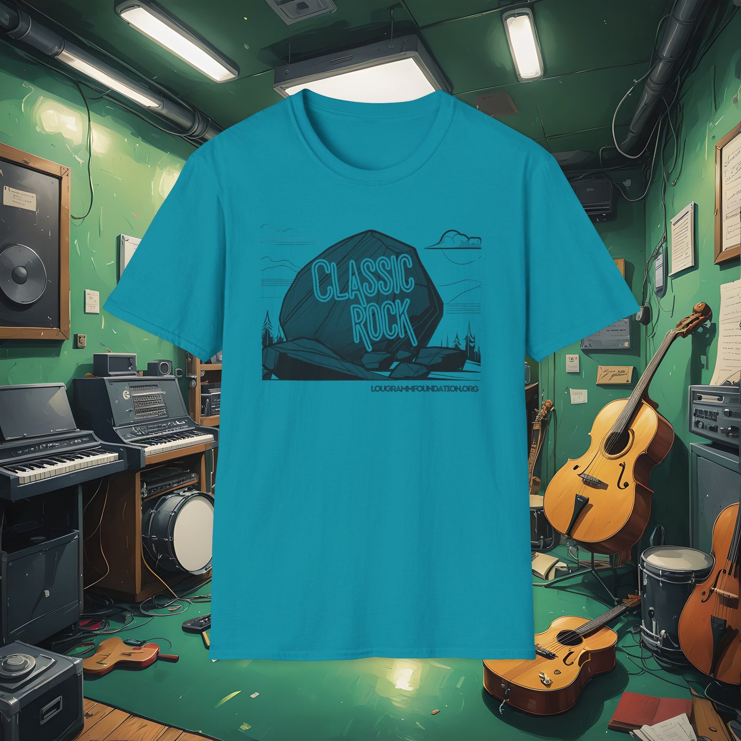 Classic Rock Unisex Softstyle T-Shirt