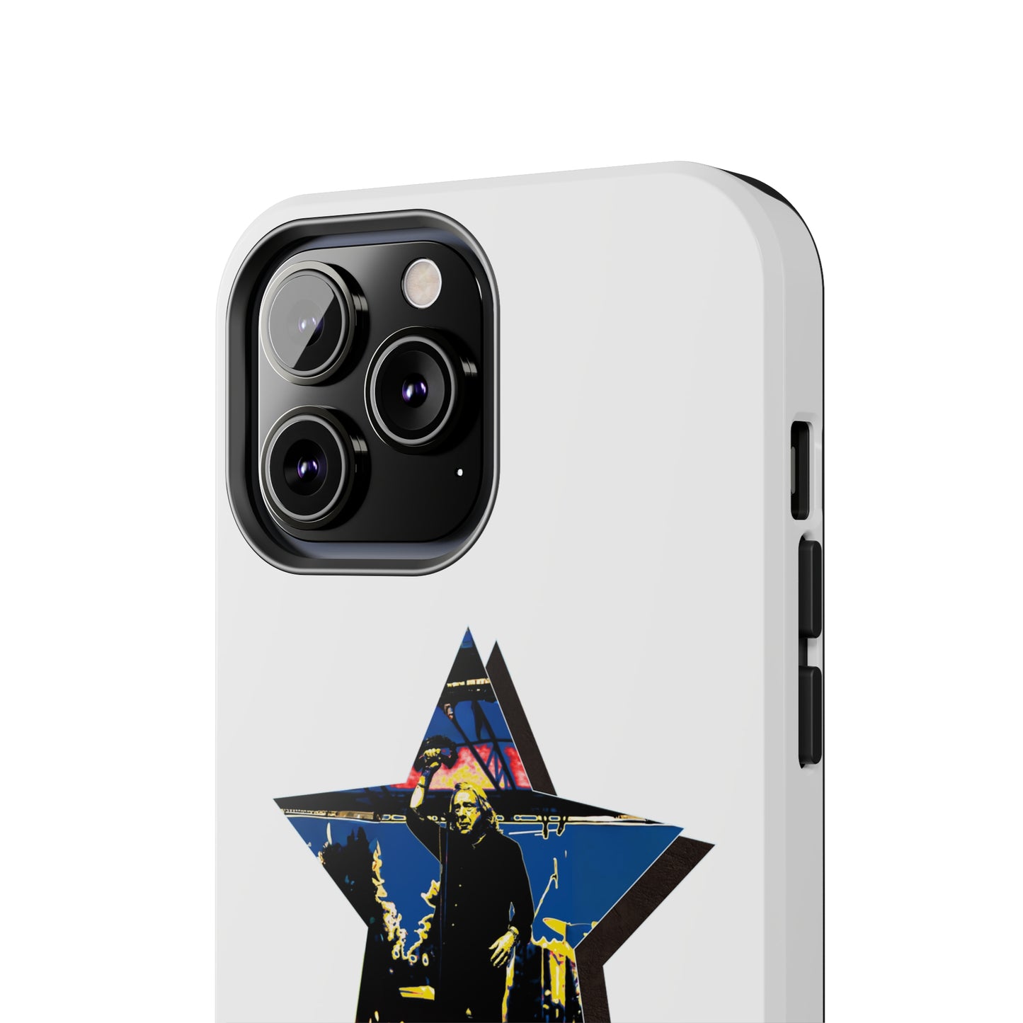 Lou Gramm 50 Years of Rock - Blue Star iPhone Case