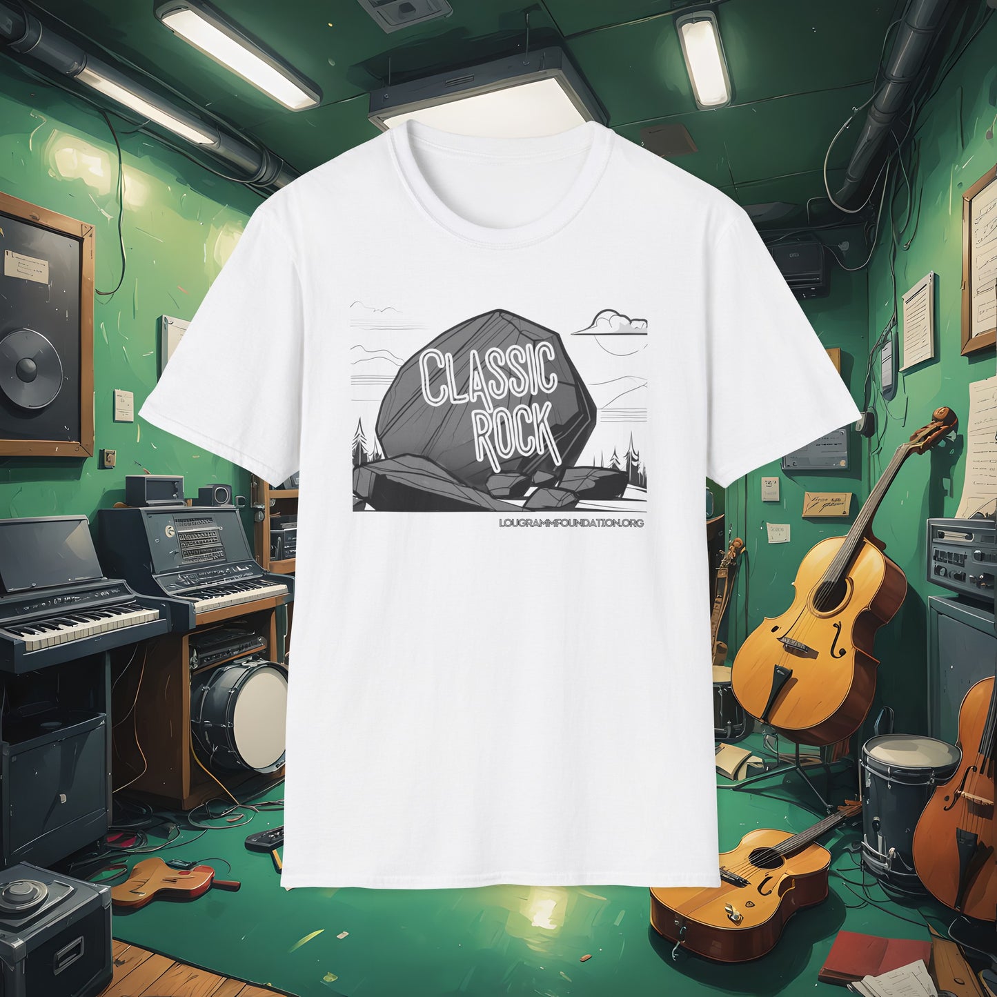 Classic Rock Unisex Softstyle T-Shirt