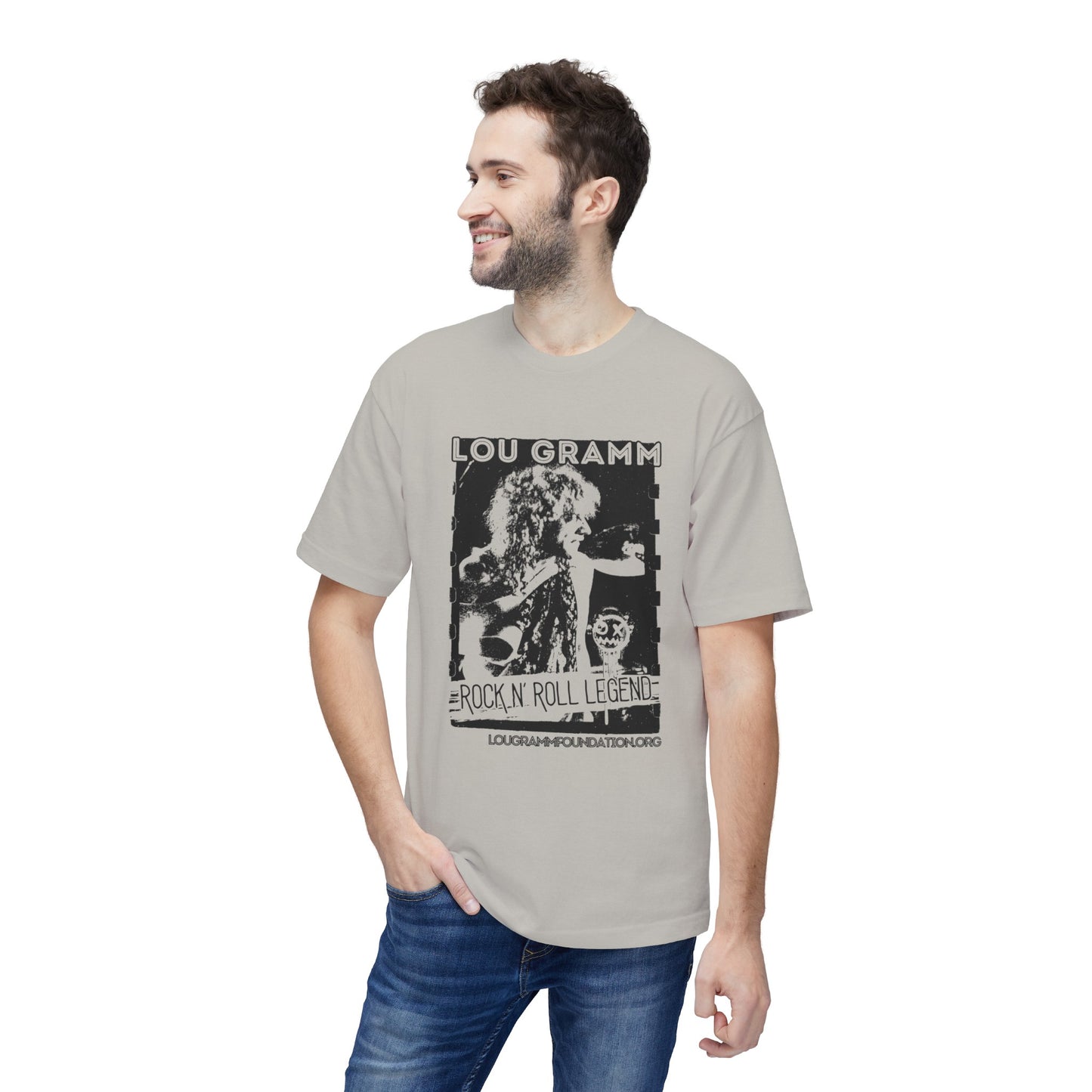 2024 Rock Legend Lou Gramm Unisex Midweight T-shirt, Made in US