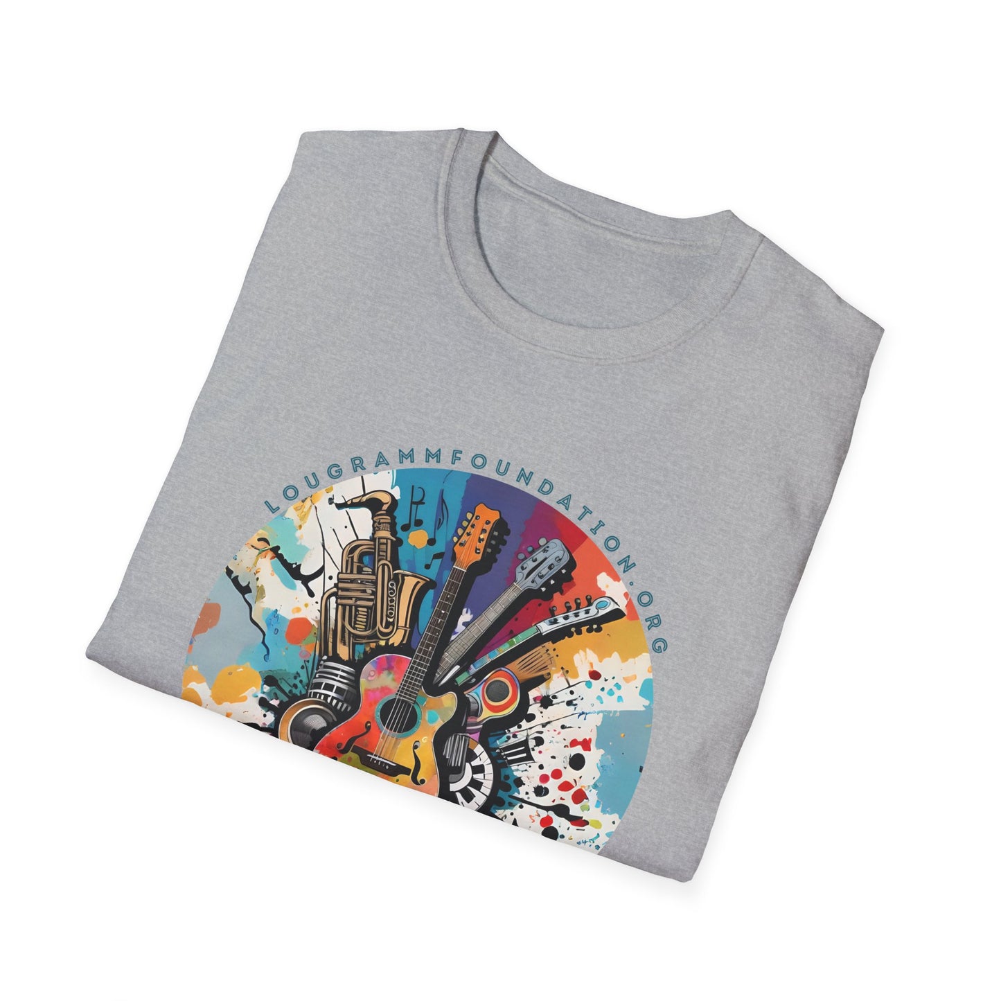 TURN THE MUSIC UP! Instrumental Softstyle T-Shirt