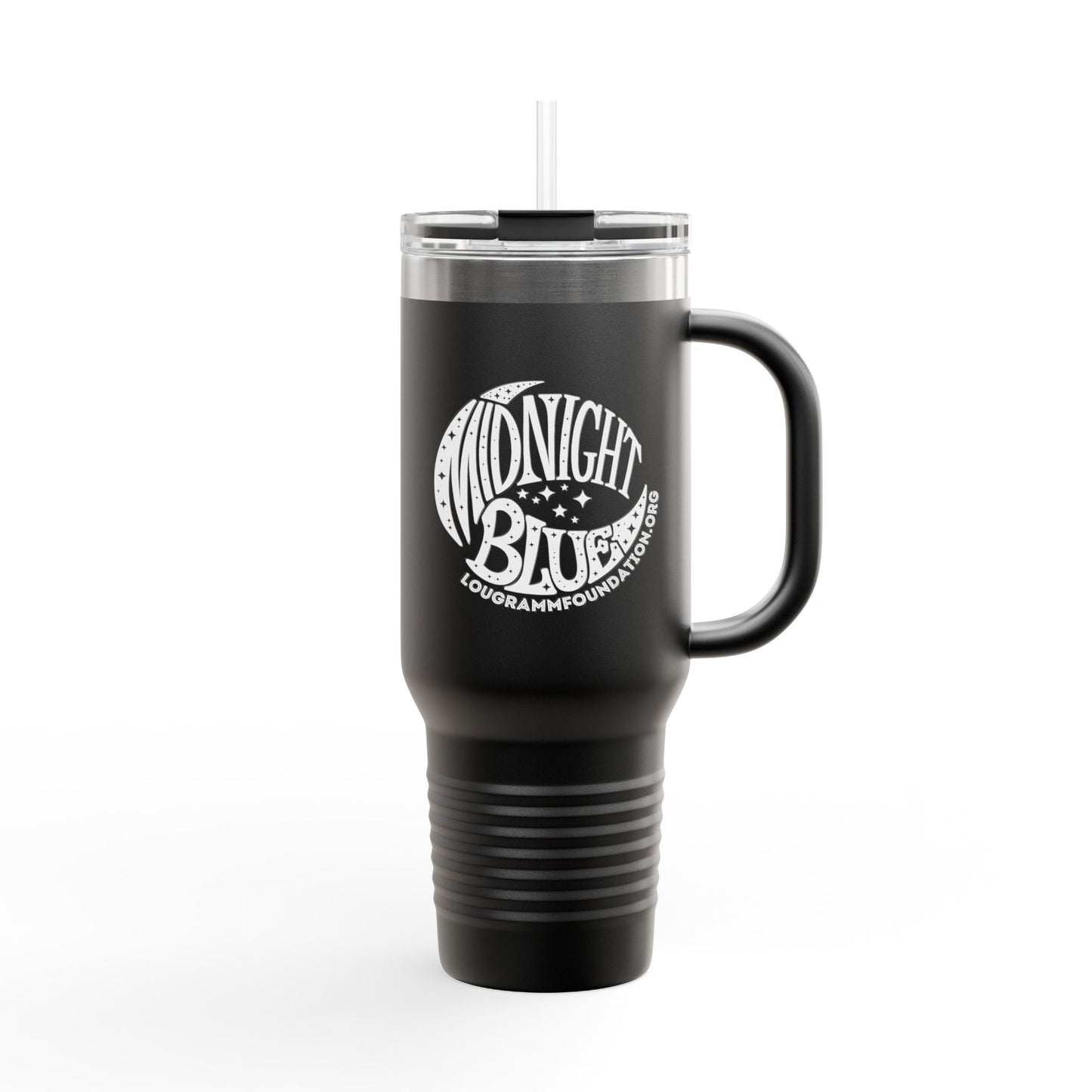 Midnight Blue Insulated Travel Mug 40oz | Perfect for On-the-Go Hydration