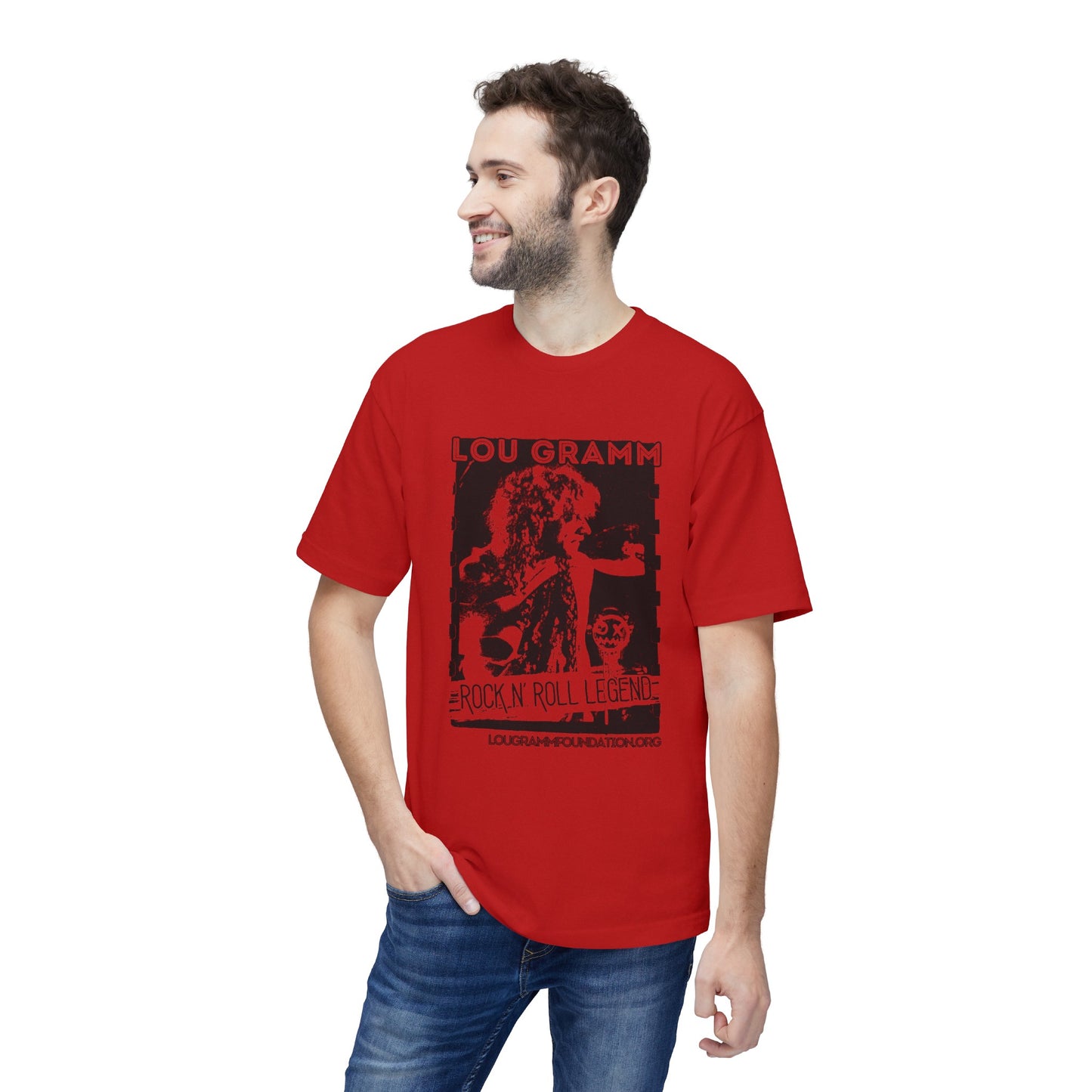 2024 Rock Legend Lou Gramm Unisex Midweight T-shirt, Made in US