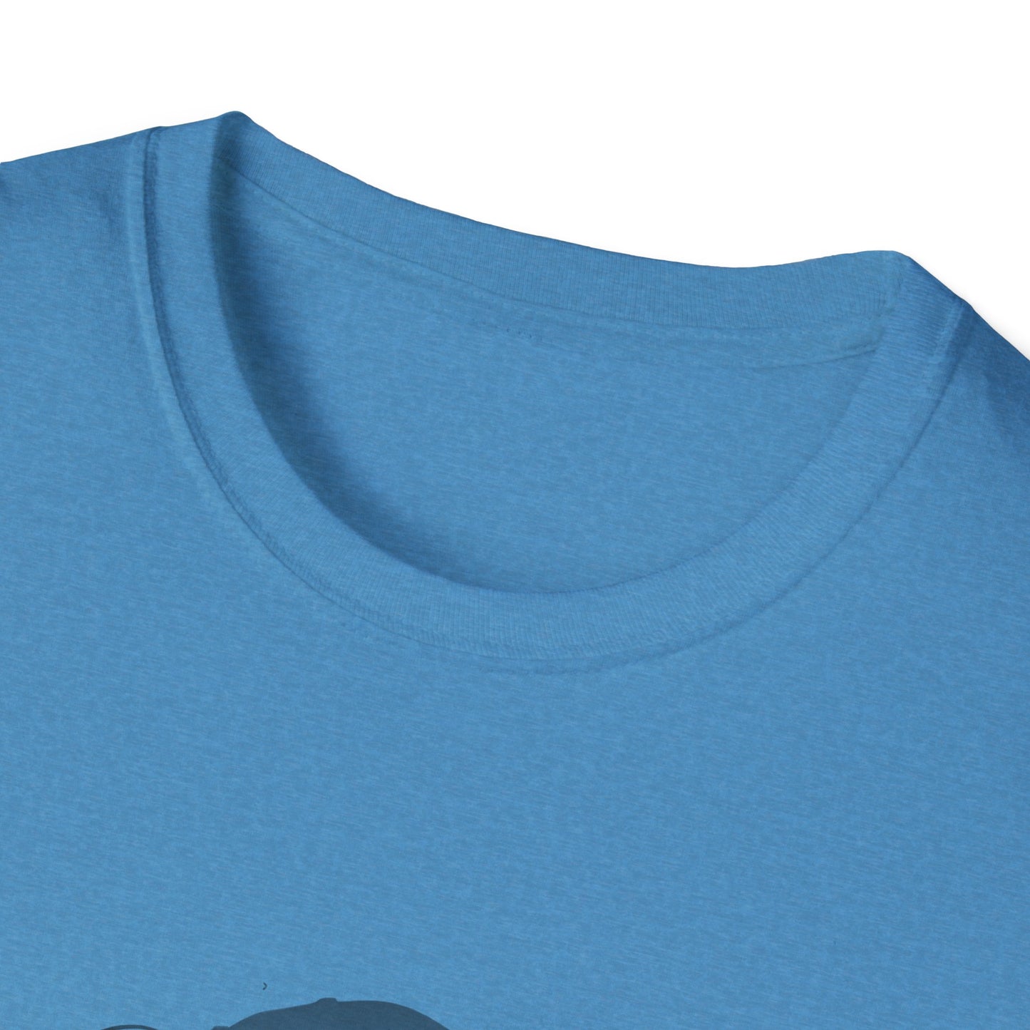 Headphones Sky Unisex Softstyle T-Shirt