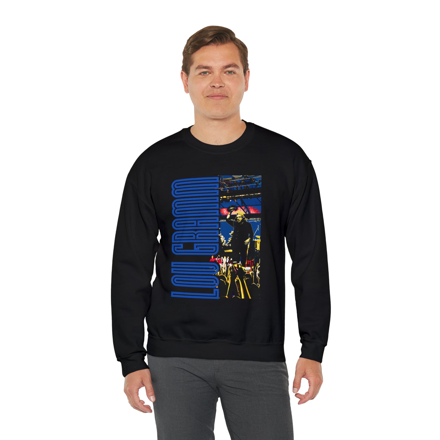 Lou Gramm 50 Years of Rock - Unisex Heavy Blend™ Crewneck Sweatshirt