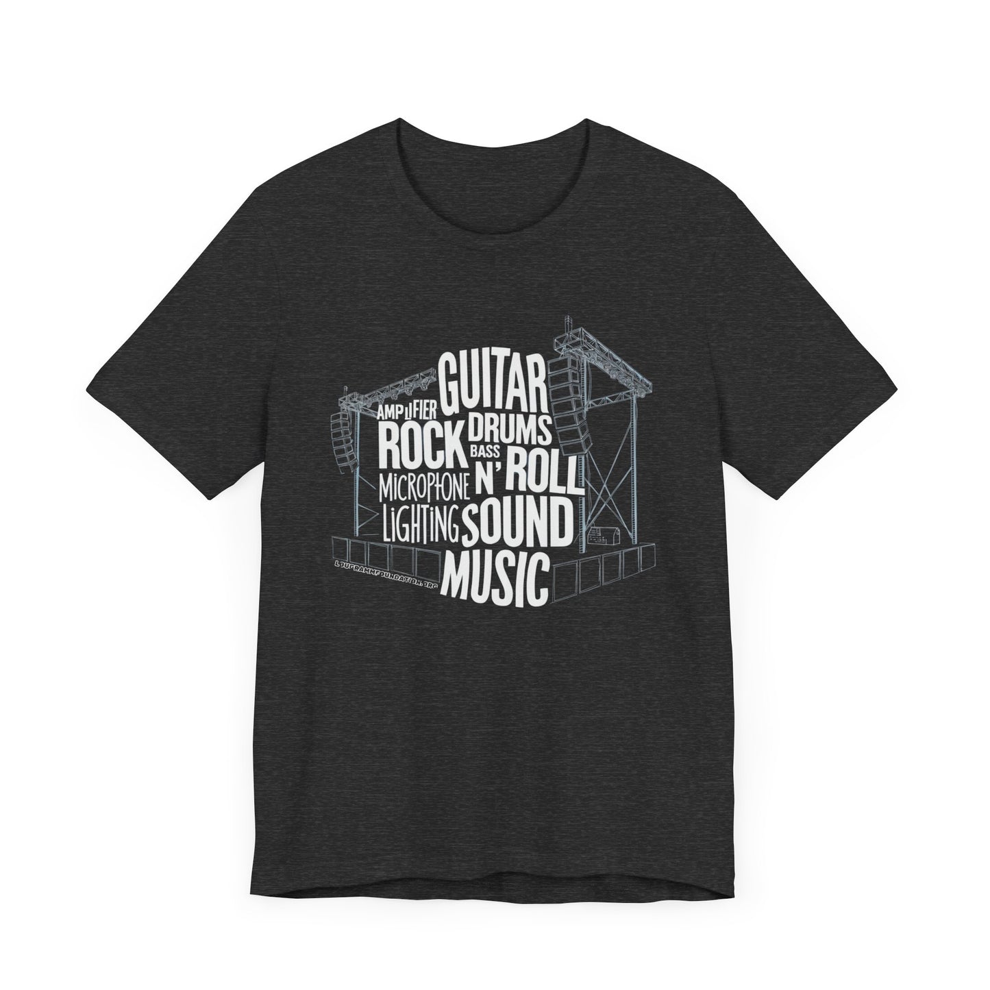 Rock n Roll Stage Jersey Short Sleeve Tee