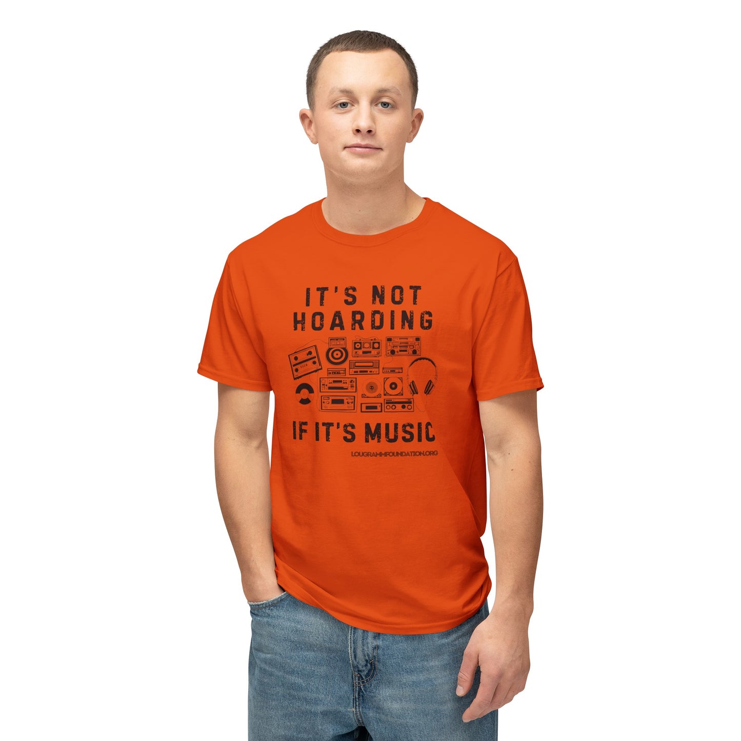 It's not Hoarding if it's Music Unisex HD Cotton™ T-shirt
