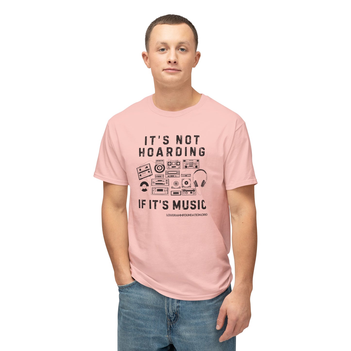 It's not Hoarding if it's Music Unisex HD Cotton™ T-shirt