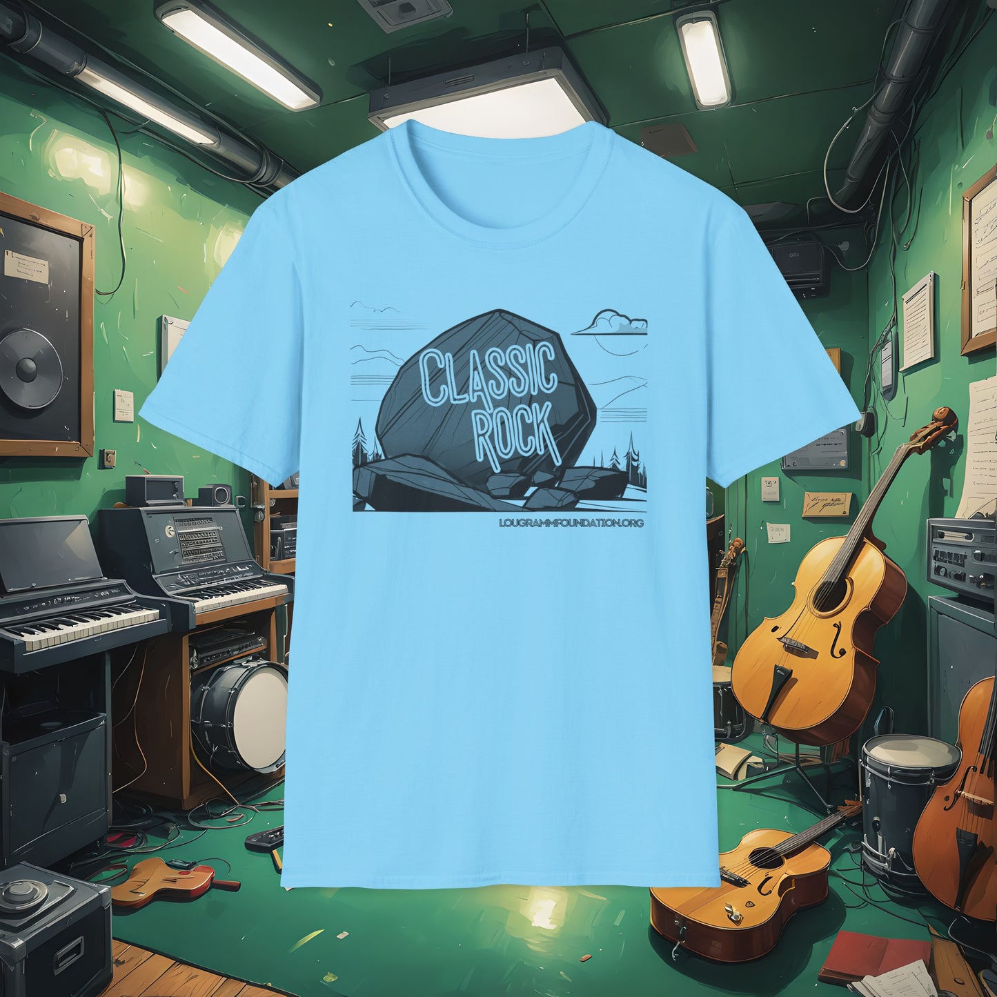 Classic Rock Unisex Softstyle T-Shirt