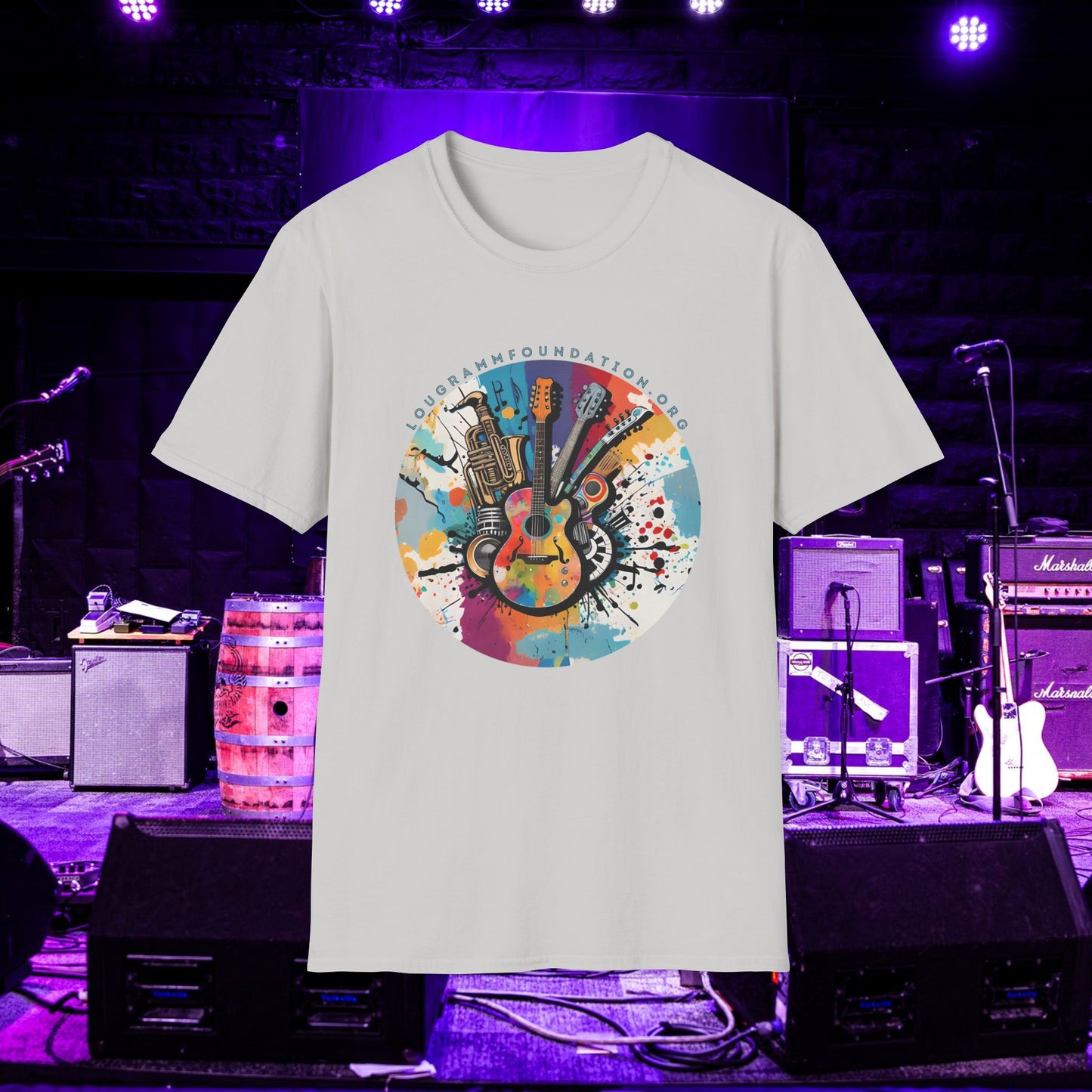 TURN THE MUSIC UP! Instrumental Softstyle T-Shirt