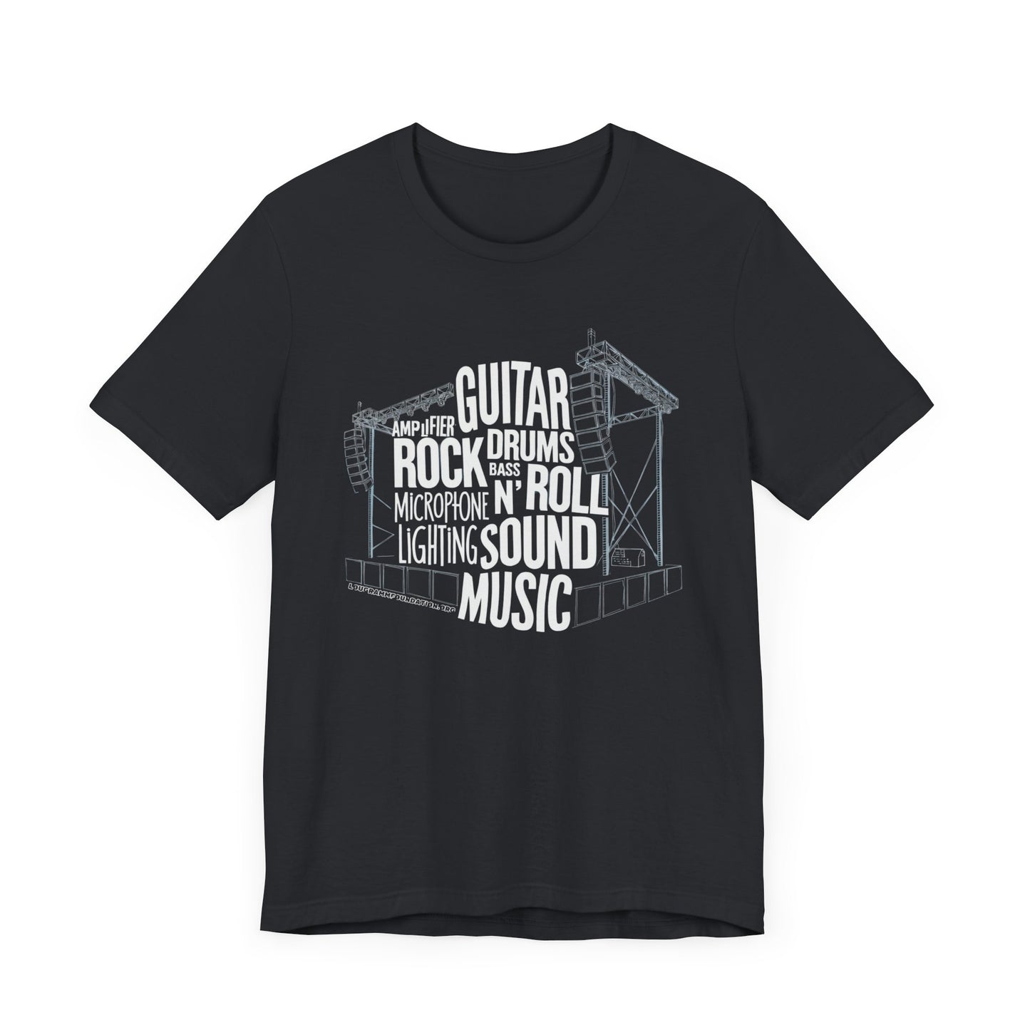 Rock n Roll Stage Jersey Short Sleeve Tee