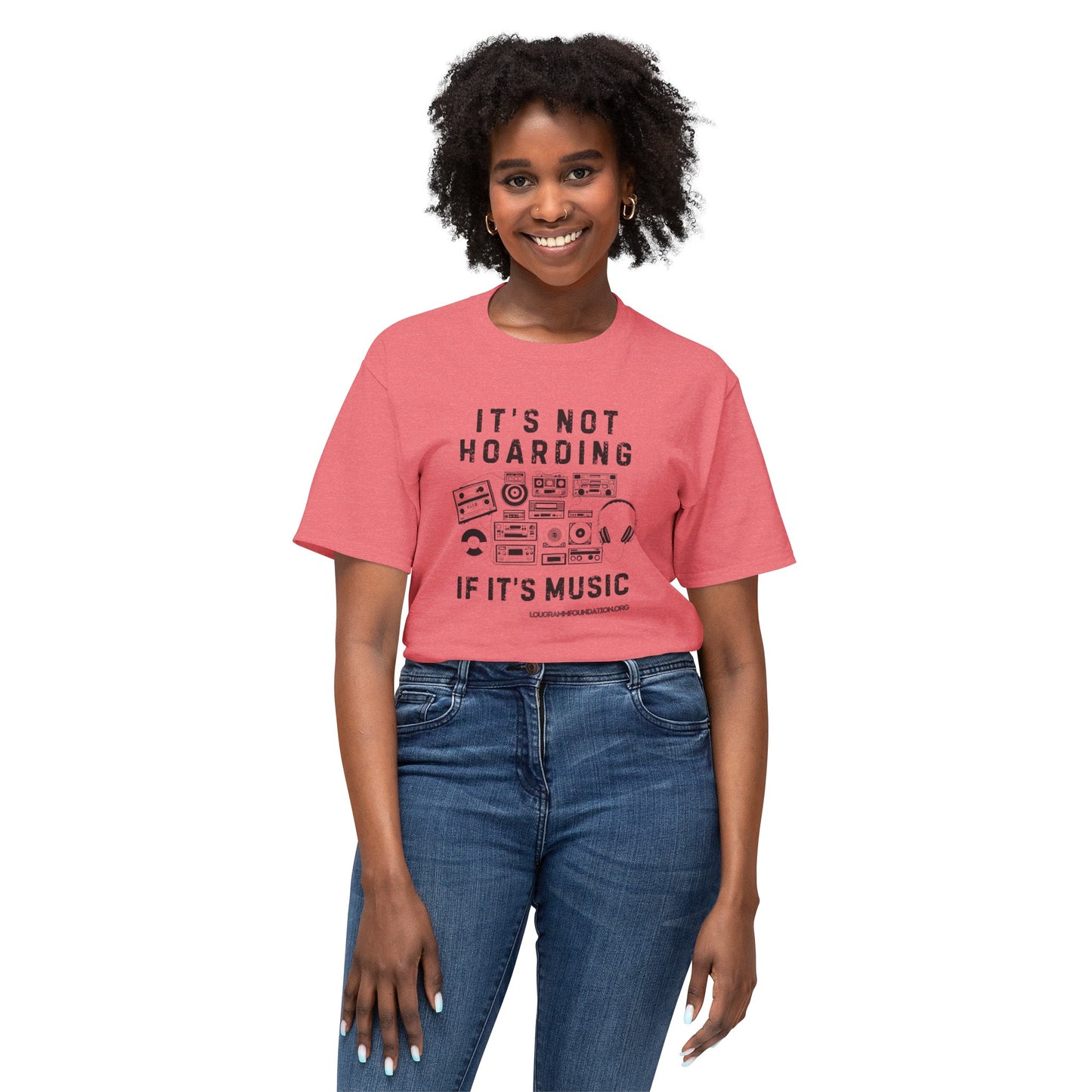 It's not Hoarding if it's Music Unisex HD Cotton™ T-shirt
