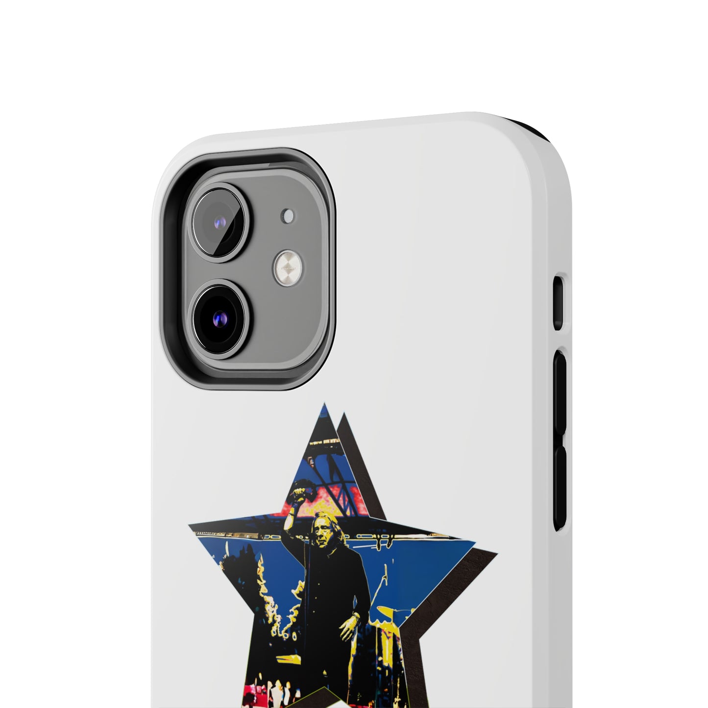 Lou Gramm 50 Years of Rock - Blue Star iPhone Case