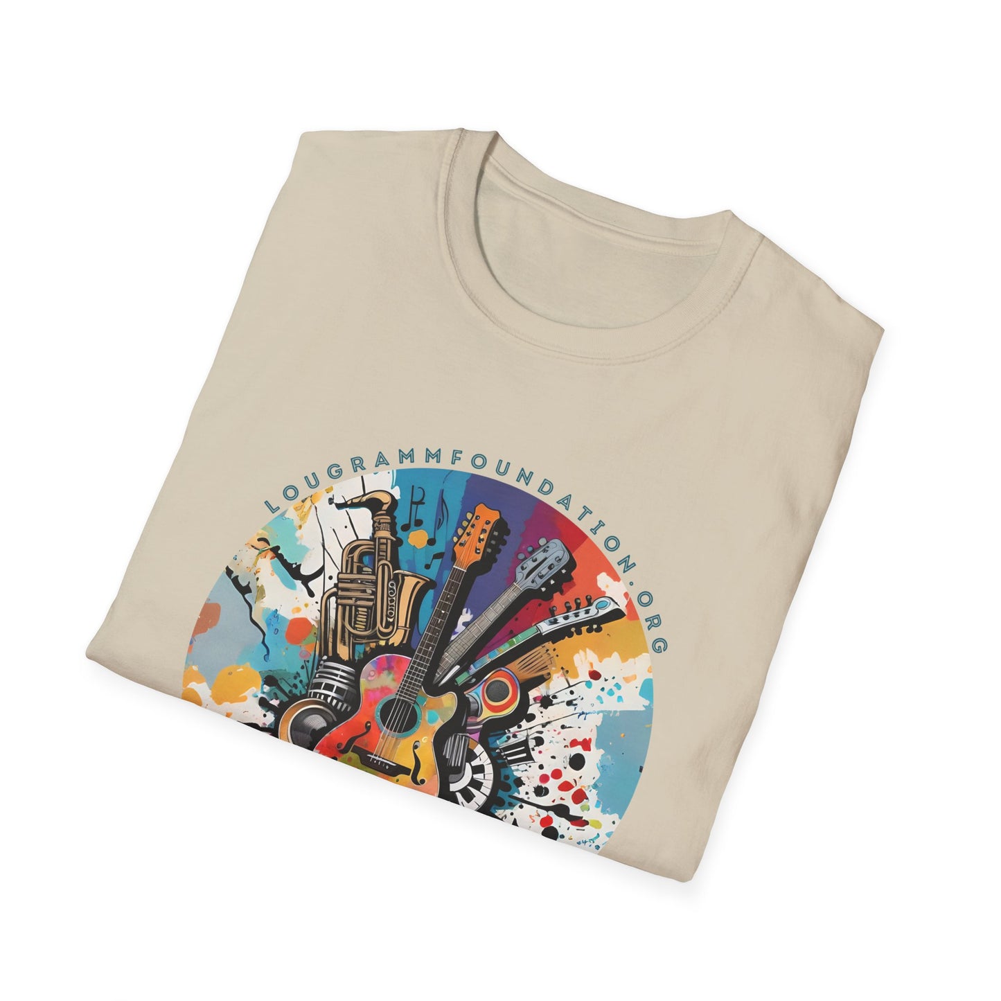 TURN THE MUSIC UP! Instrumental Softstyle T-Shirt