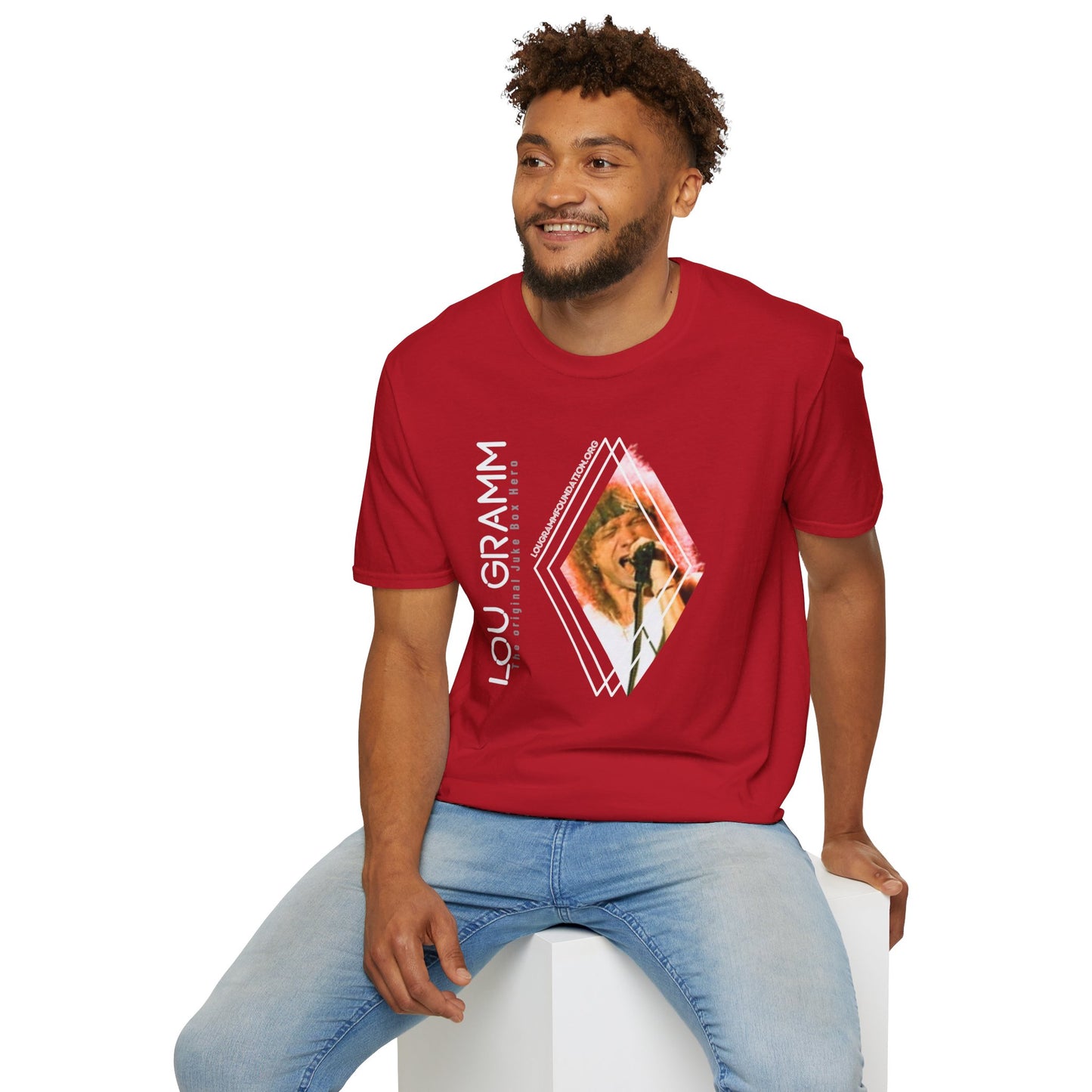 Diamond Juke Box Hero Softstyle T-Shirt