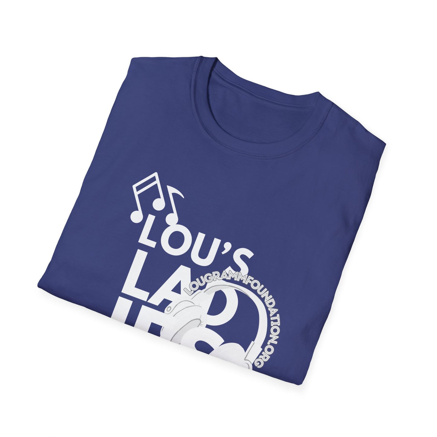 Lou's Ladies white logo Softstyle T-Shirt