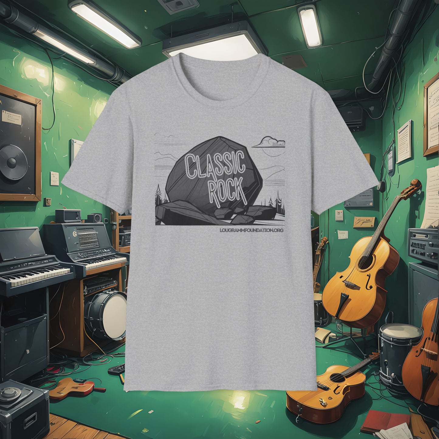 Classic Rock Unisex Softstyle T-Shirt