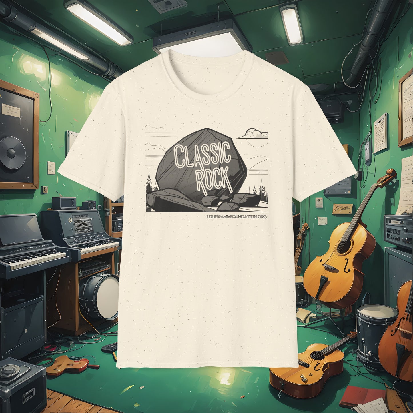 Classic Rock Unisex Softstyle T-Shirt