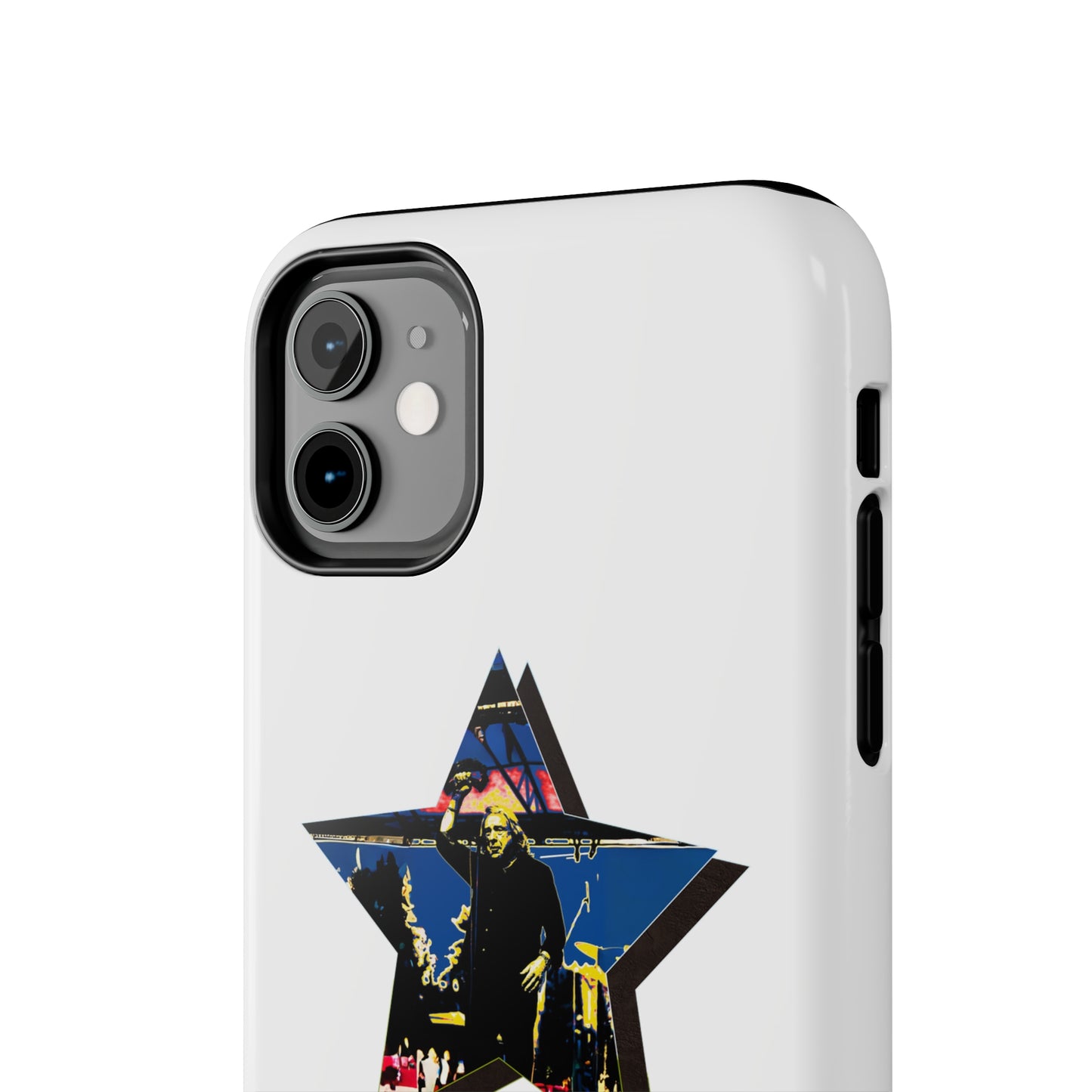 Lou Gramm 50 Years of Rock - Blue Star iPhone Case