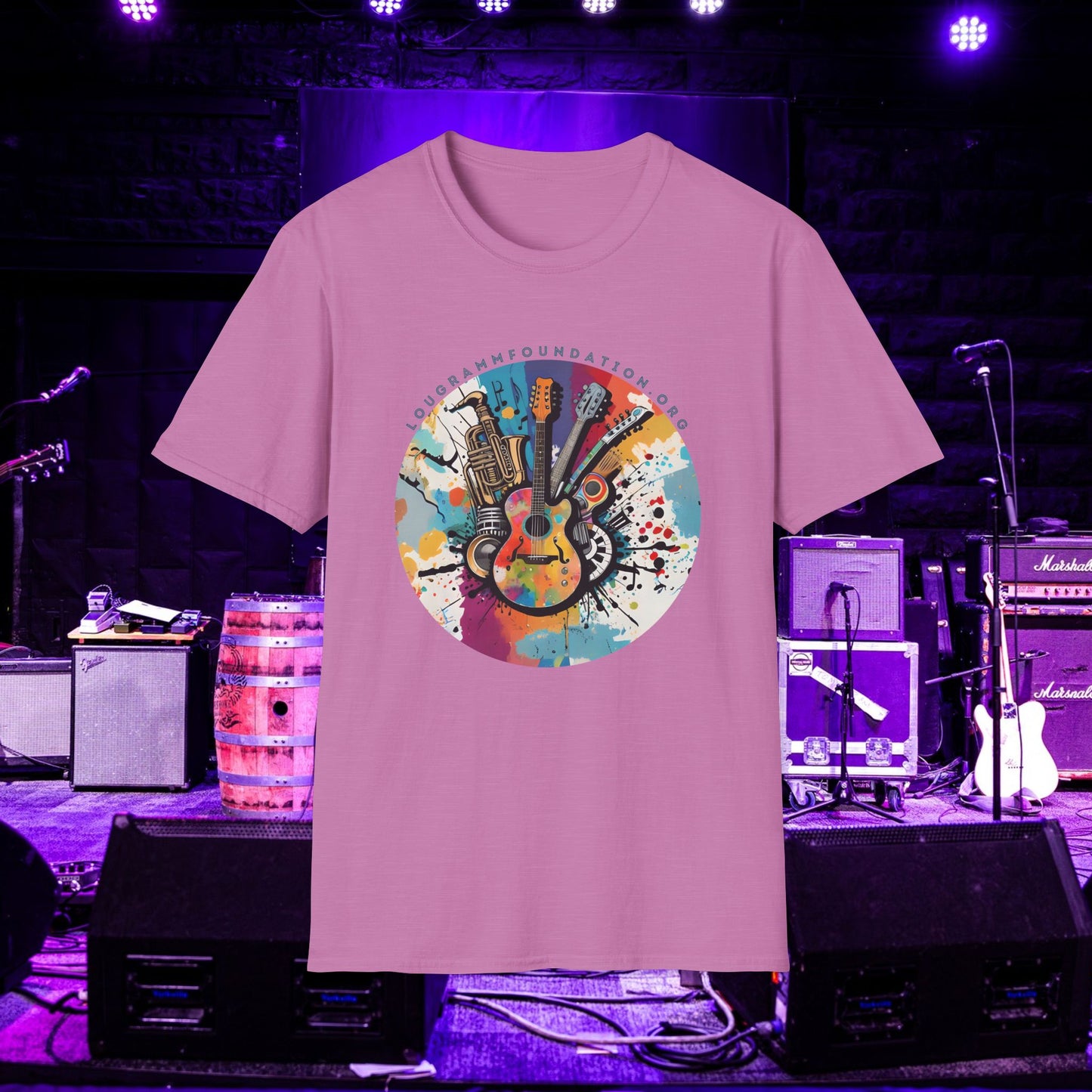 TURN THE MUSIC UP! Instrumental Softstyle T-Shirt